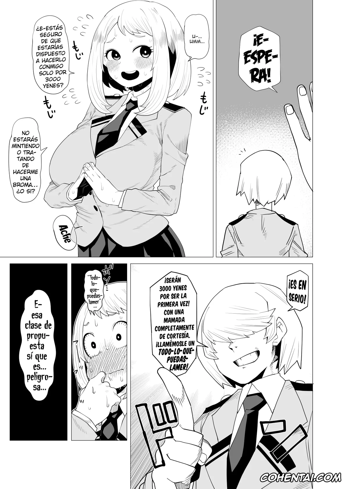 My Hero Academia | Boku No Hero Academia porno, Ochako Uraraka porno, Teisou Gyakuten no Hero Academia (Boku no Hero Academia), pagina 5