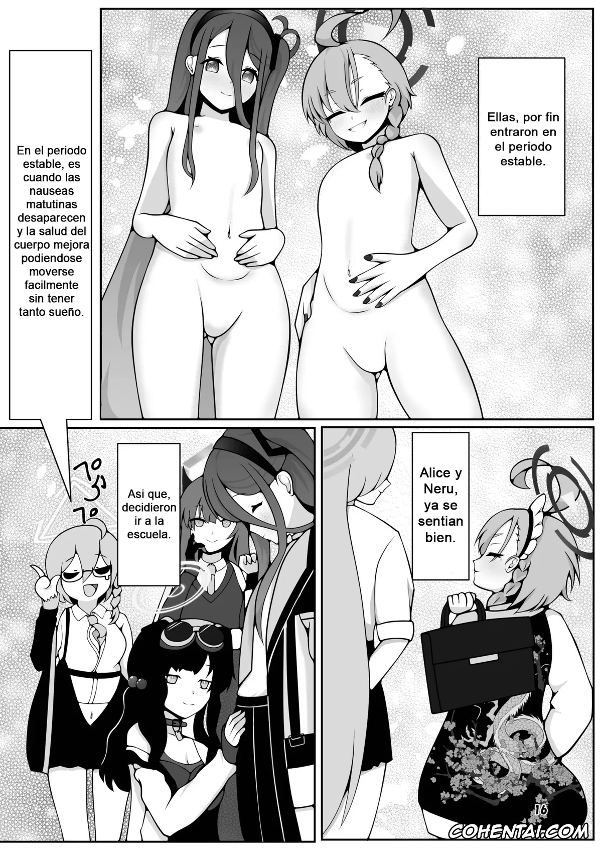 Blue Archive xxx, Alice Tendou xxx, Neru Mikamo xxx, Neru to Alice ga Mama ni Naru made ~Sensei to Kurasu Totsukitooka~ (Blue Archive), pagina 13