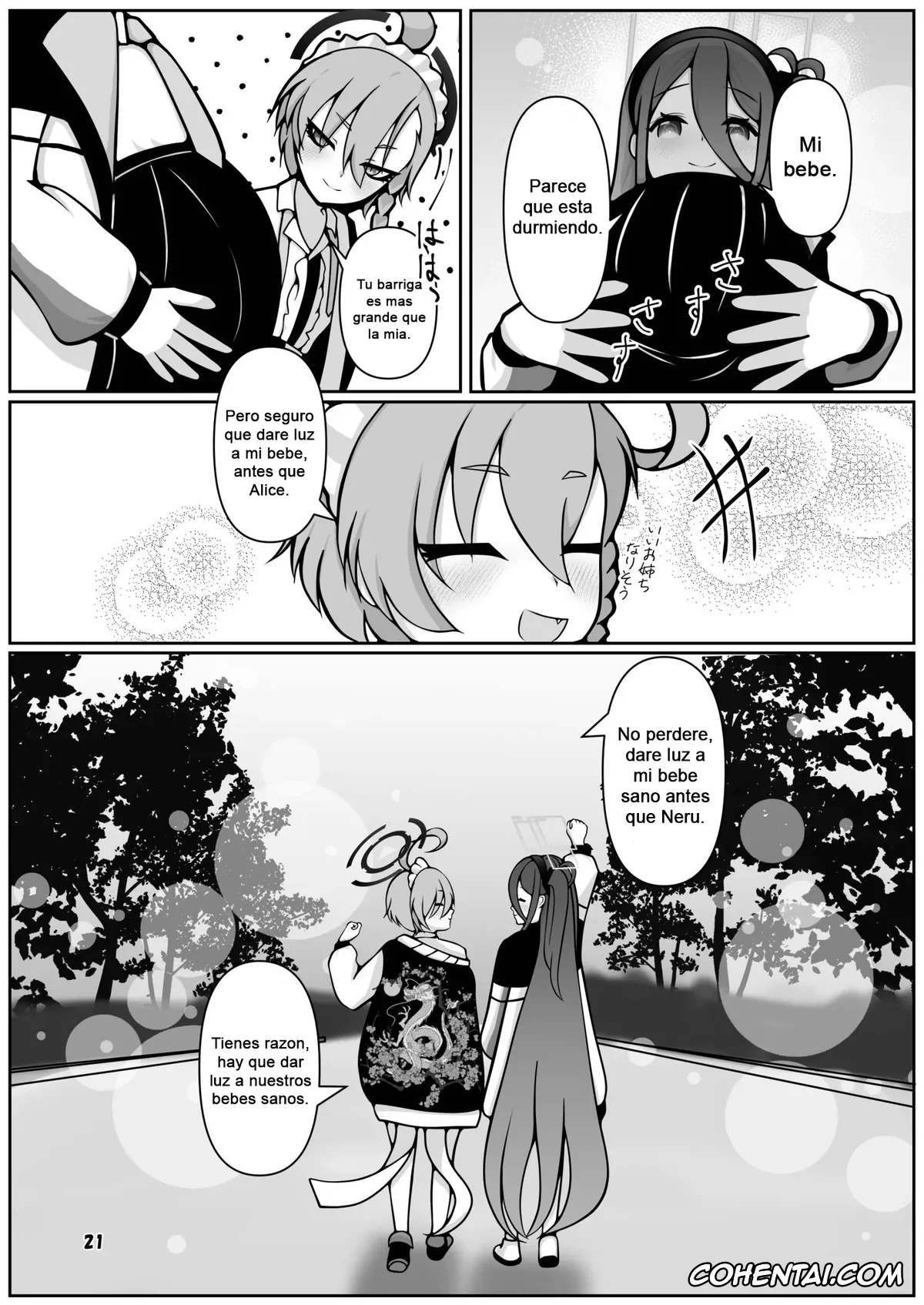 Blue Archive hentai, Alice Tendou hentai, Neru Mikamo hentai, Neru to Alice ga Mama ni Naru made ~Sensei to Kurasu Totsukitooka~ (Blue Archive), pagina 18