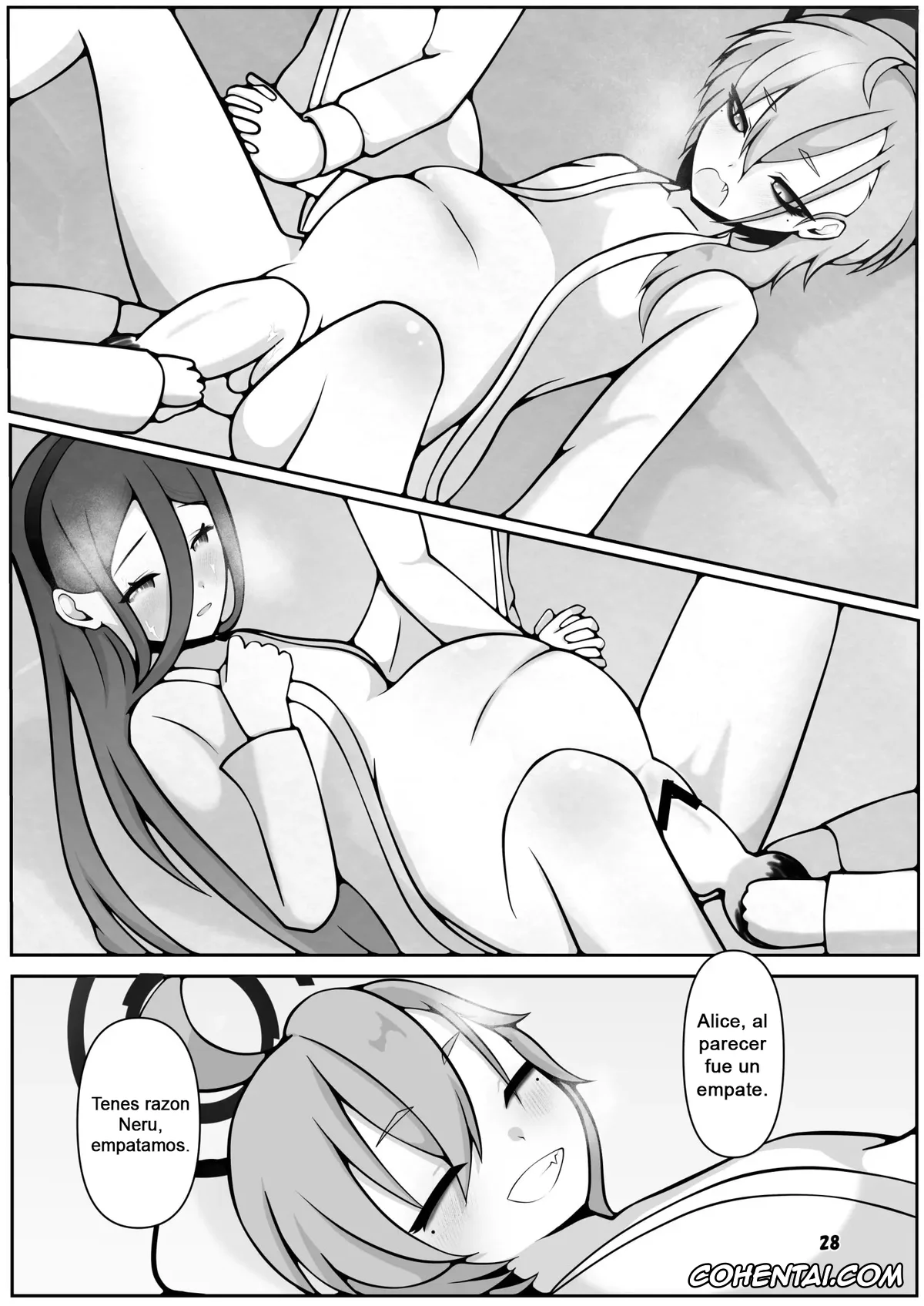Blue Archive xxx, Alice Tendou xxx, Neru Mikamo xxx, Neru to Alice ga Mama ni Naru made ~Sensei to Kurasu Totsukitooka~ (Blue Archive), pagina 25