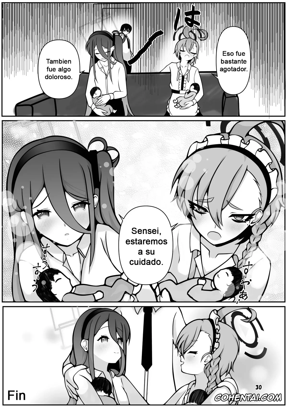 Blue Archive hentai, Alice Tendou hentai, Neru Mikamo hentai, Neru to Alice ga Mama ni Naru made ~Sensei to Kurasu Totsukitooka~ (Blue Archive), pagina 27