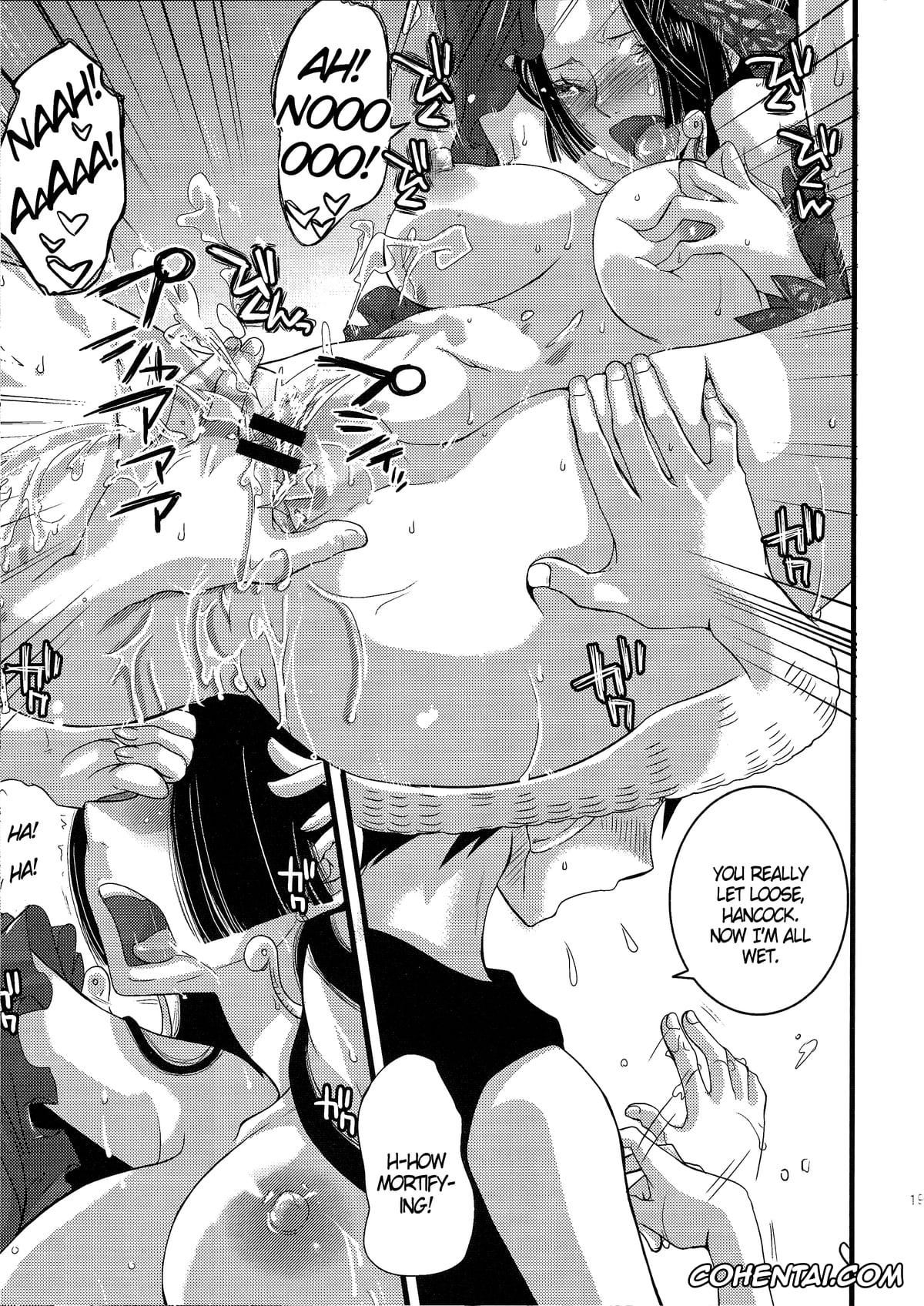 One Piece porno, Boa Hancock porno, Monkey D. Luffy porno, LOVE SCAT (One Piece), pagina 17