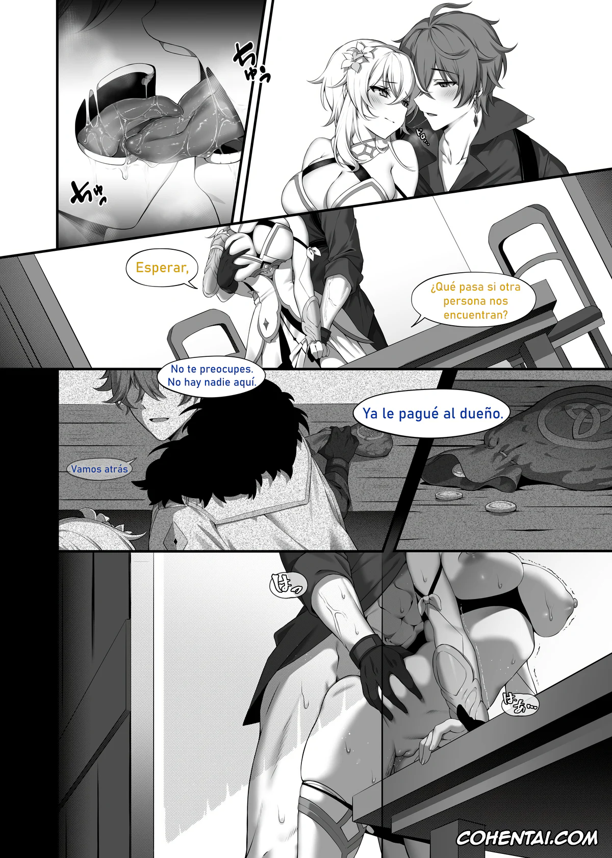 Genshin Impact hentai, Lumine hentai, Tartaglia | Childe hentai, Yukiguni kara kita Koibito (Genshin Impact), pagina 3