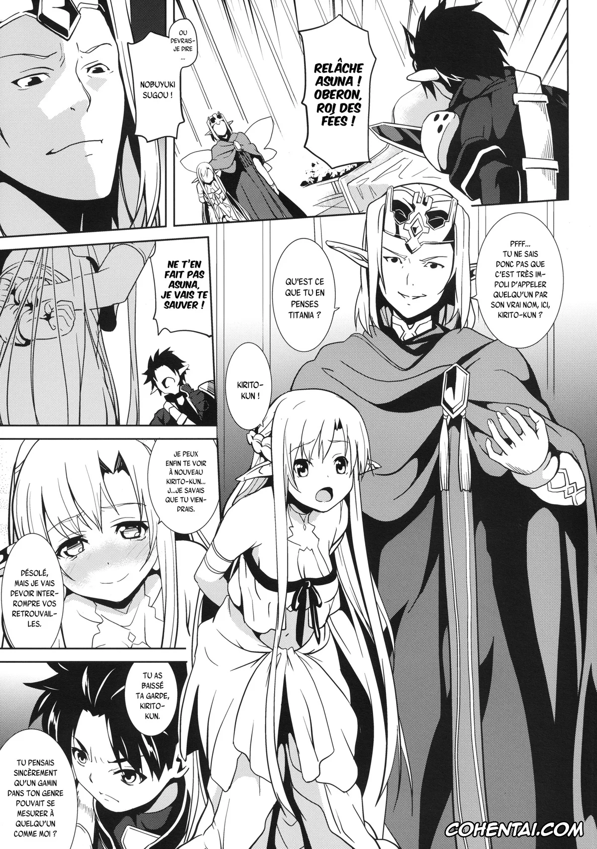 Sword Art Online hentai, Asuna Yuuki hentai, Kazuto Kirigaya | Kirito hentai, Oberon hentai, overwrite (Sword Art Online), pagina 3