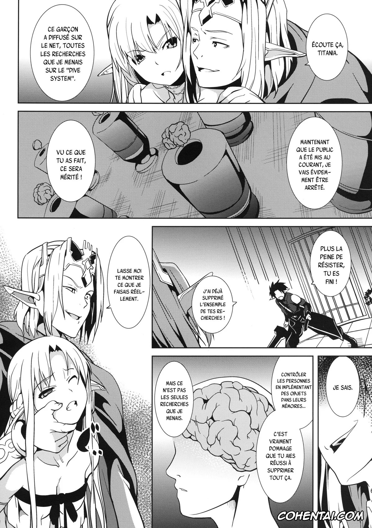 Sword Art Online xxx, Asuna Yuuki xxx, Kazuto Kirigaya | Kirito xxx, Oberon xxx, overwrite (Sword Art Online), pagina 4
