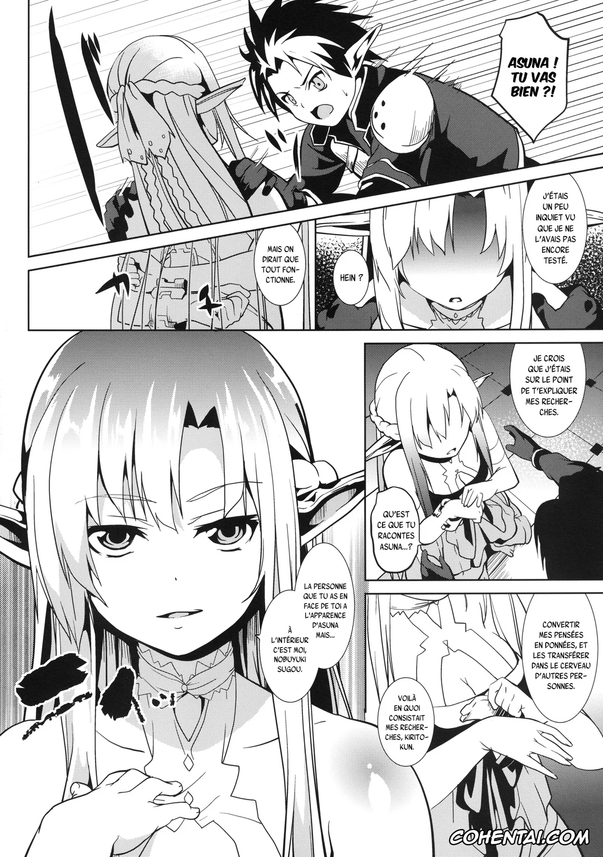 Sword Art Online hentai, Asuna Yuuki hentai, Kazuto Kirigaya | Kirito hentai, Oberon hentai, overwrite (Sword Art Online), pagina 6