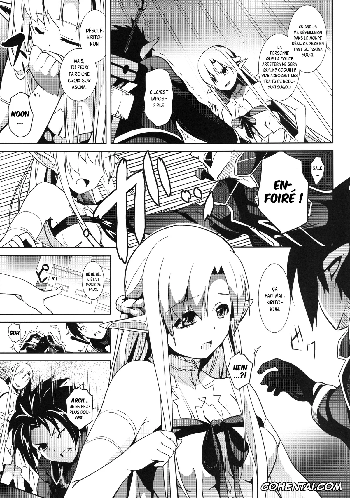Sword Art Online xxx, Asuna Yuuki xxx, Kazuto Kirigaya | Kirito xxx, Oberon xxx, overwrite (Sword Art Online), pagina 7