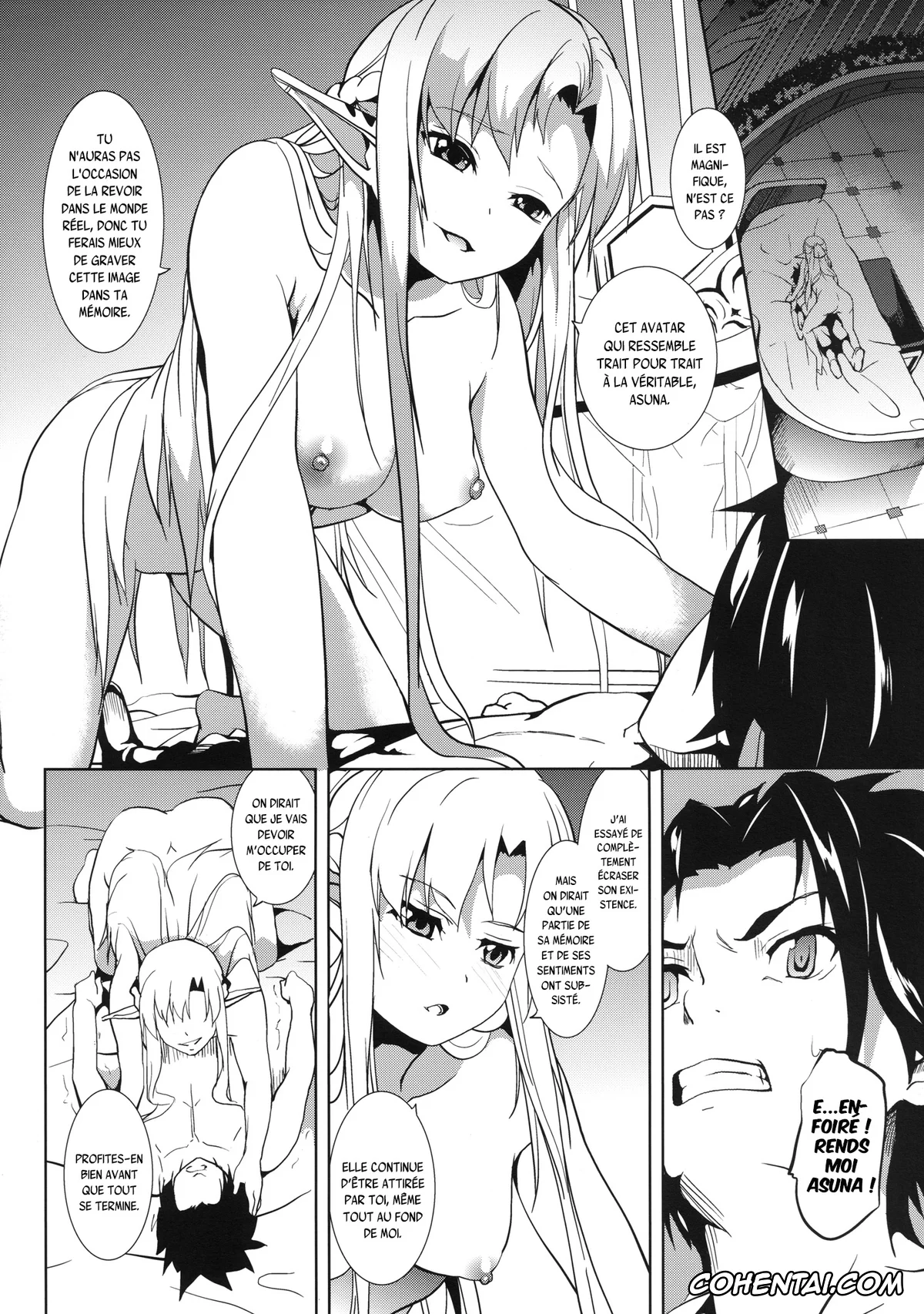 Sword Art Online porno, Asuna Yuuki porno, Kazuto Kirigaya | Kirito porno, Oberon porno, overwrite (Sword Art Online), pagina 8