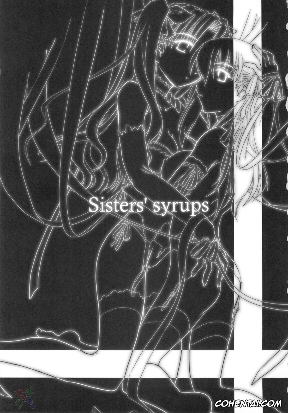 Fate/stay night porno, Rin Tosaka porno, Sakura Matou porno, Sisters’ Syrups (Fate/stay night), pagina 2