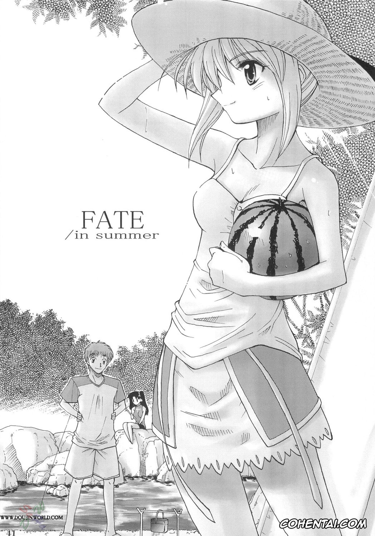 Fate/stay night xxx, Rin Tosaka xxx, Sakura Matou xxx, Sisters’ Syrups (Fate/stay night), pagina 40