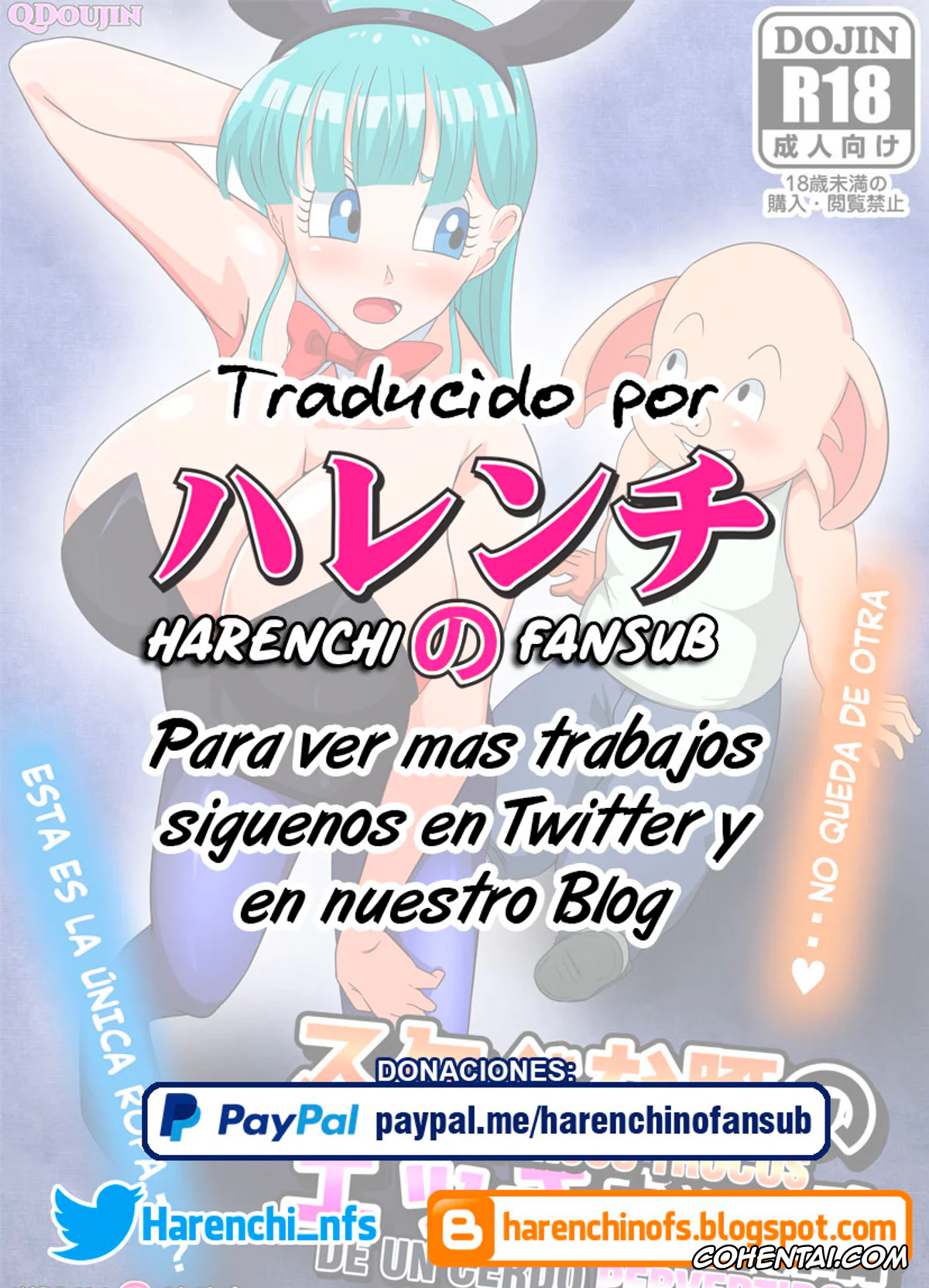 Dragon Ball porno, Bulma Briefs porno, Oolong porno, Sukebe na Buta no Ecchi na Sakuryaku (Dragon Ball), pagina 23