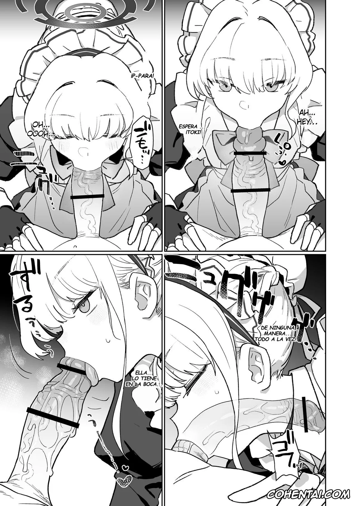 Blue Archive xxx, Sensei xxx, Toki Asuma xxx, Dokidoki Toki Meki Maid Kiss (Blue Archive), pagina 10