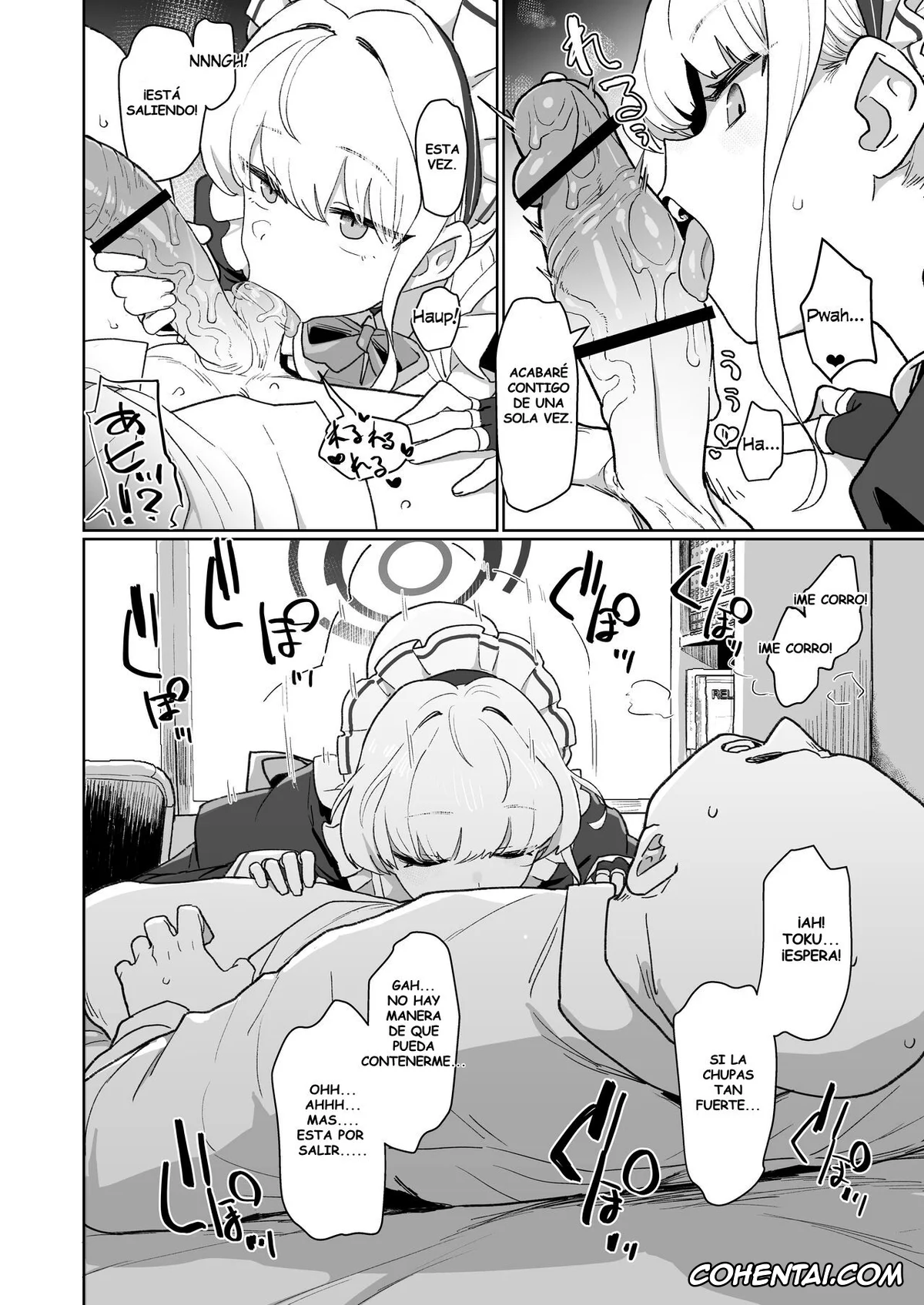 Blue Archive porno, Sensei porno, Toki Asuma porno, Dokidoki Toki Meki Maid Kiss (Blue Archive), pagina 11