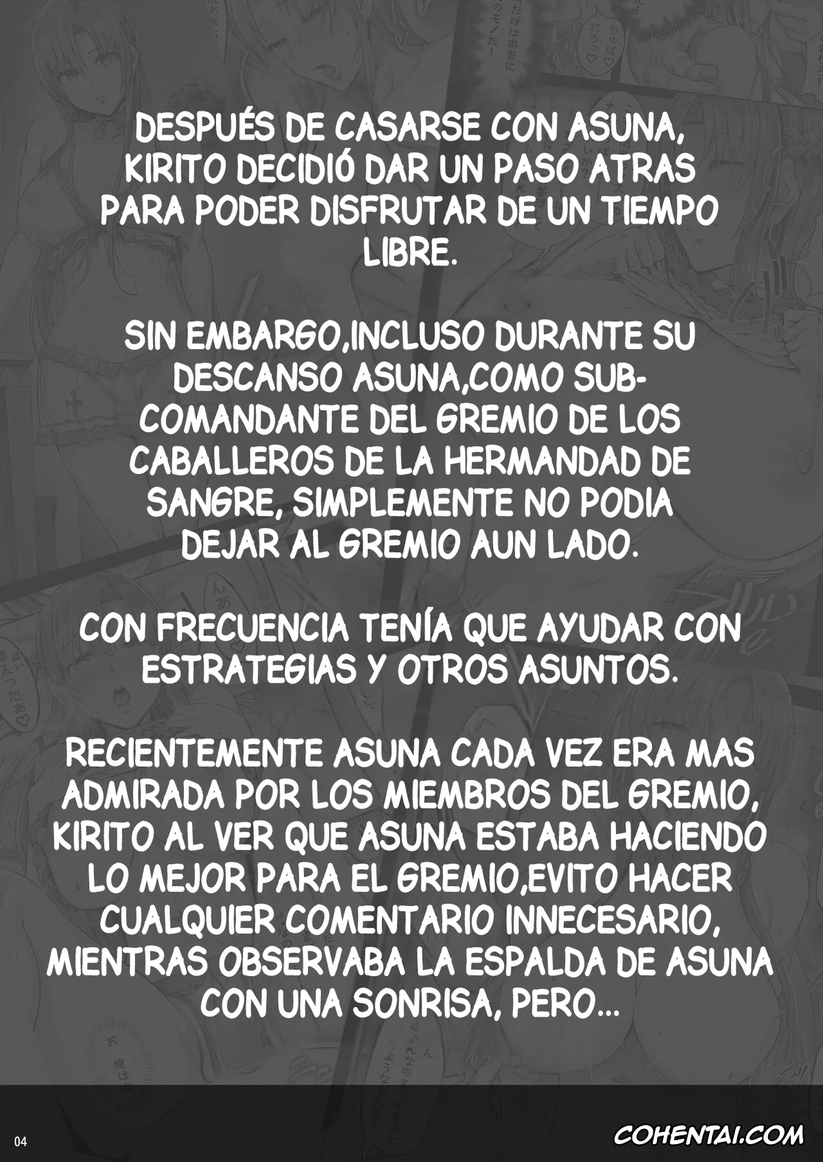 Sword Art Online hentai, Asuna Yuuki hentai, Asunama 9 (Sword Art Online), pagina 3