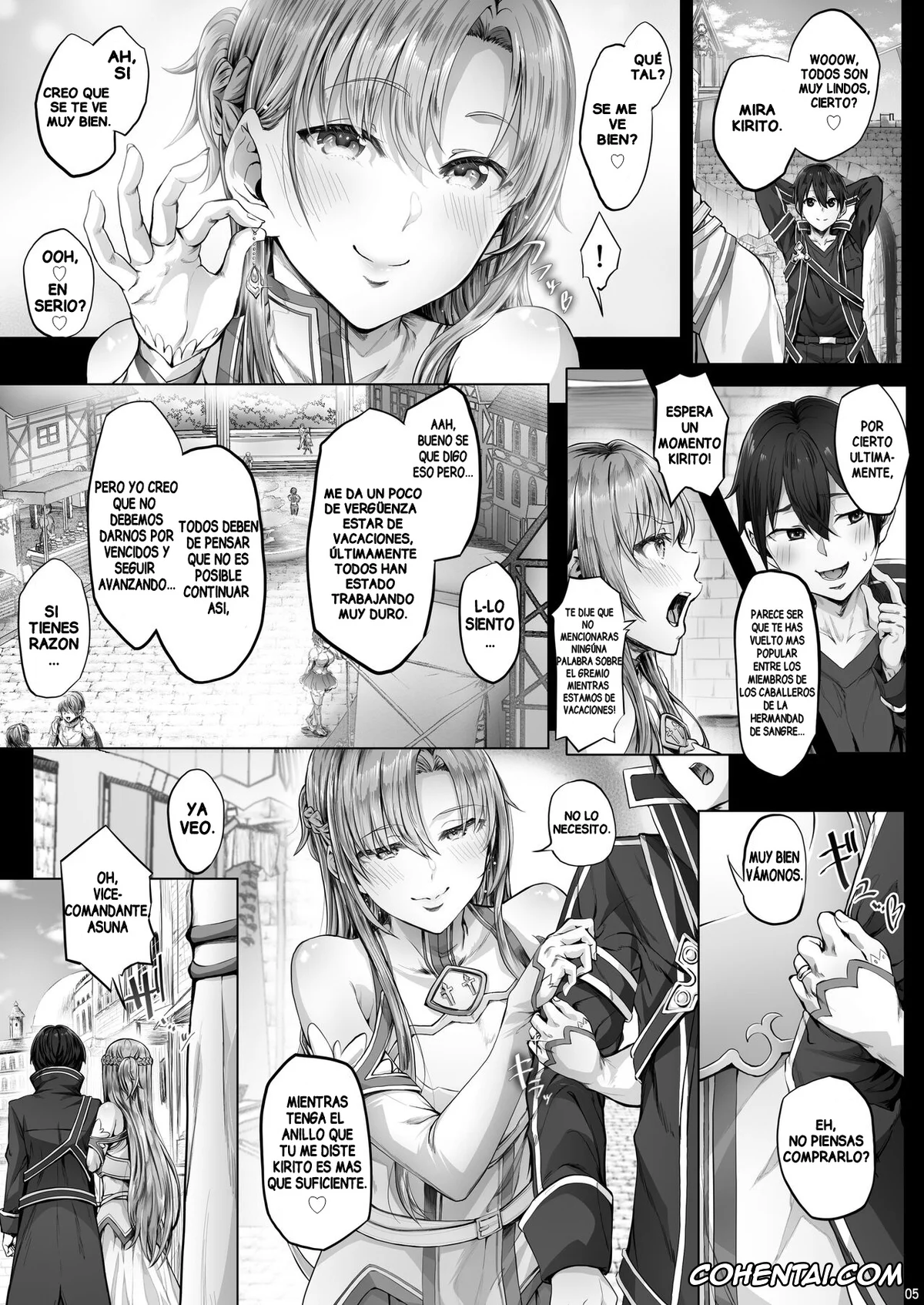 Sword Art Online xxx, Asuna Yuuki xxx, Asunama 9 (Sword Art Online), pagina 4