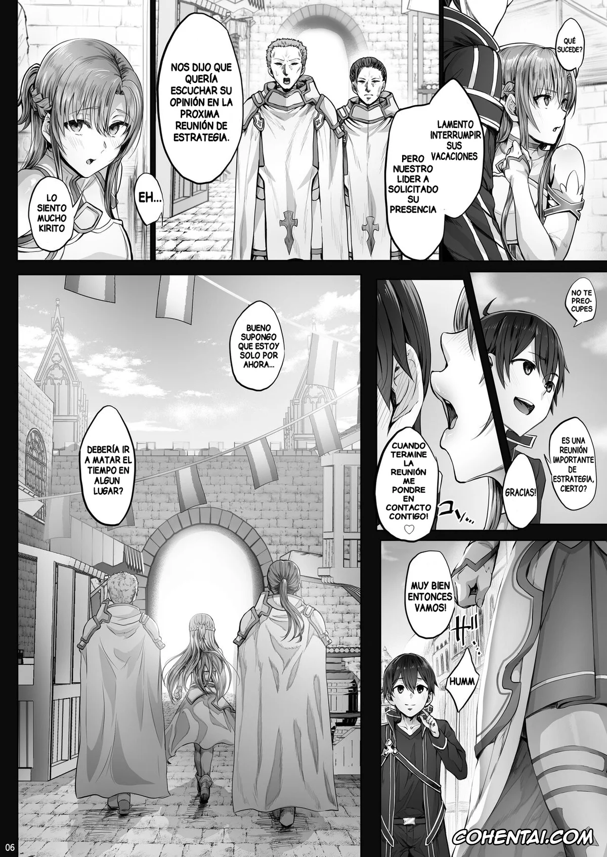 Sword Art Online porno, Asuna Yuuki porno, Asunama 9 (Sword Art Online), pagina 5