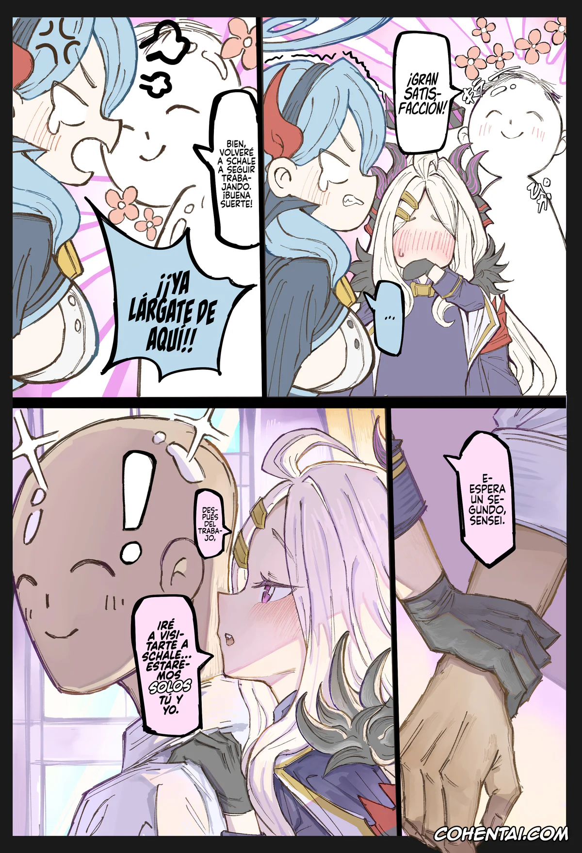 Blue Archive hentai, Ako Amau hentai, Hina Sorasaki hentai, Sensei hentai, Kiss (Blue Archive), pagina 6