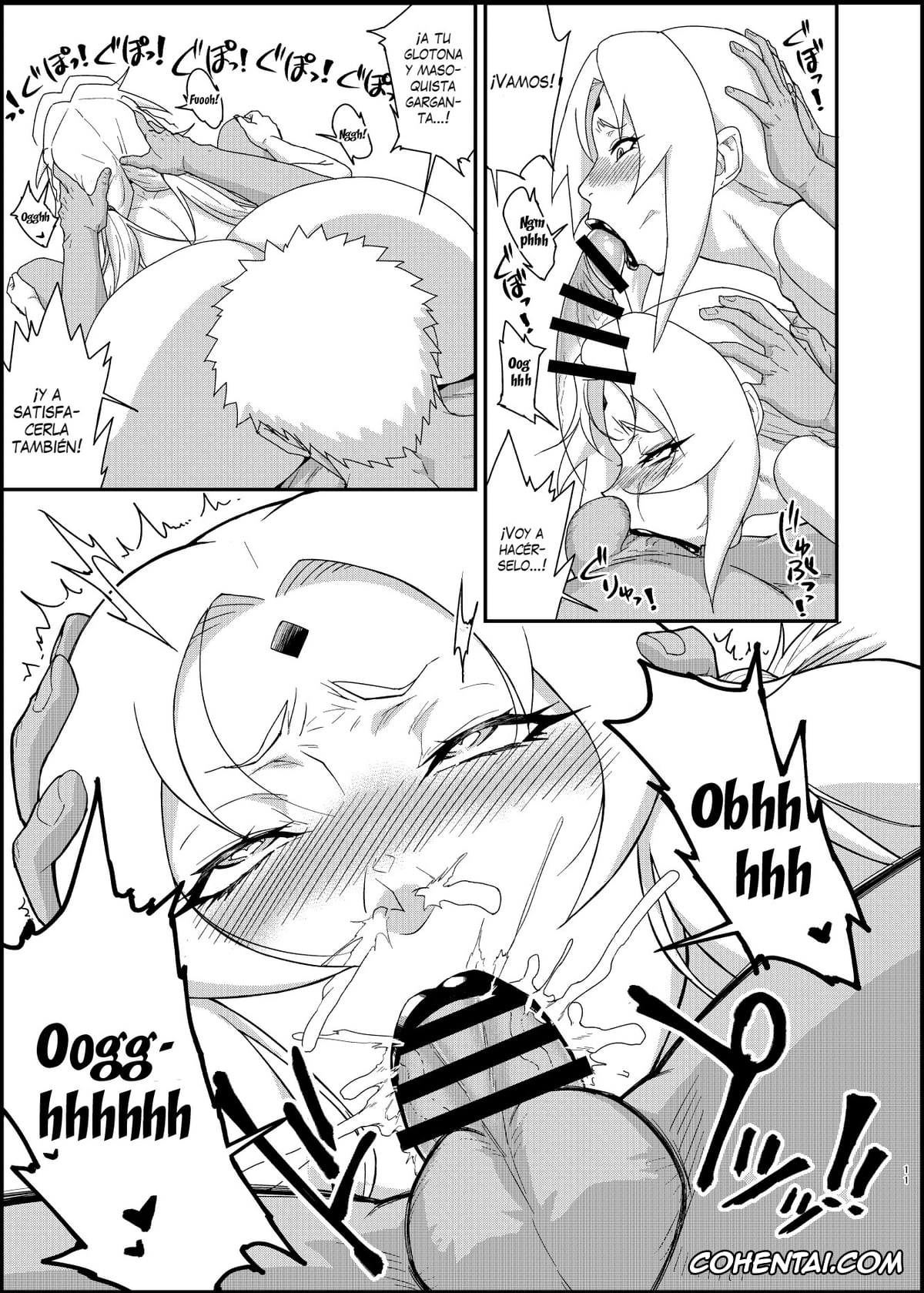 NARUTO xxx, Tsunade xxx, Jukumitsuki Intouden 3 Ge (Naruto), pagina 10