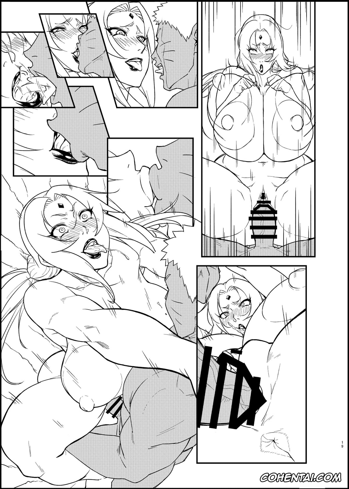 NARUTO hentai, Tsunade hentai, Jukumitsuki Intouden 3 Ge (Naruto), pagina 18