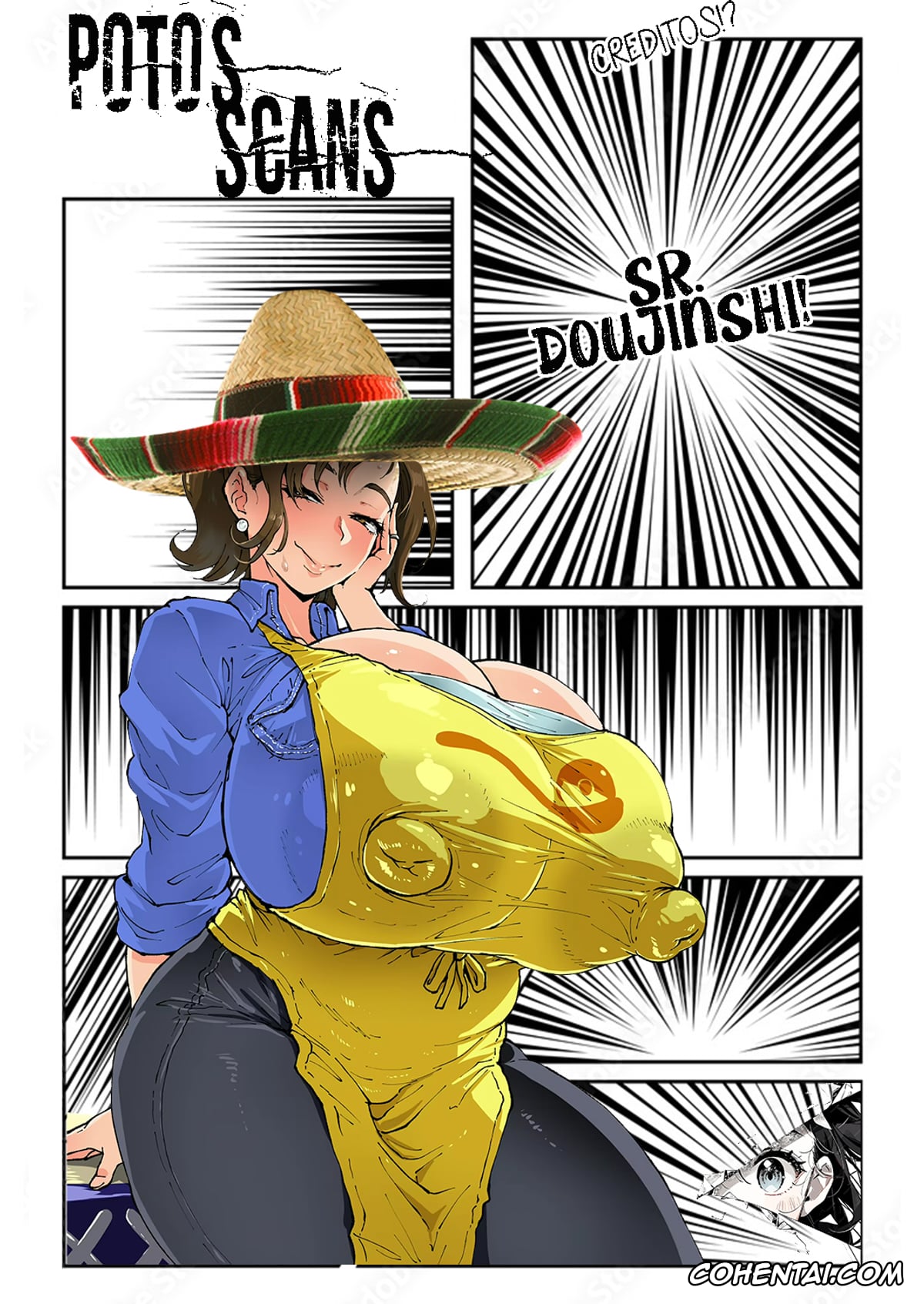 Revistas hentai, COMIC Shingeki hentai, Akutoku Fitness o Torishimare! (COMIC Shingeki 2022-10), pagina 21