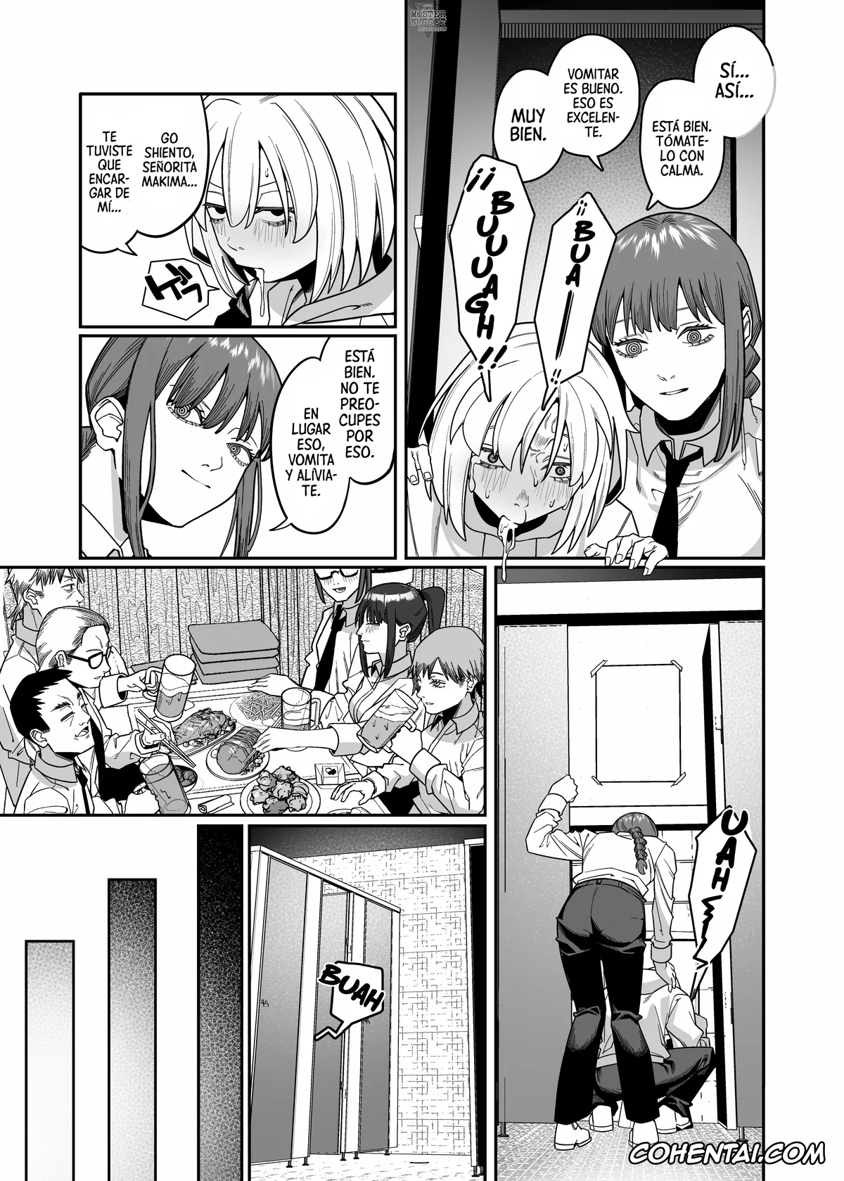 Chainsaw Man hentai, Makima hentai, Muhyoujou na Makima-san ni Shinu hodo Shibori Okasareru Aheahe OneShota Hon (Chainsaw Man), pagina 15