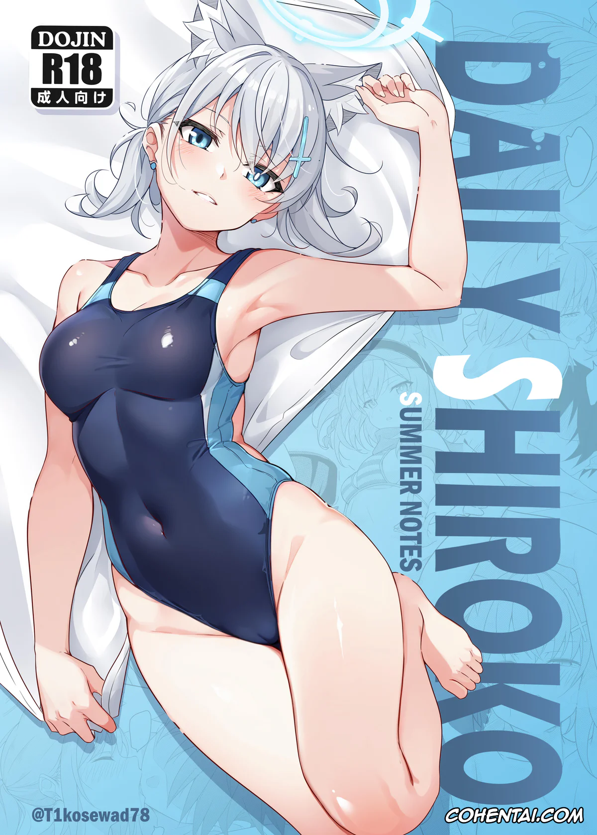 Blue Archive xxx, Sensei xxx, Shiroko Sunaookami xxx, Daily Shiroko Summer Notes (Blue Archive), pagina 1