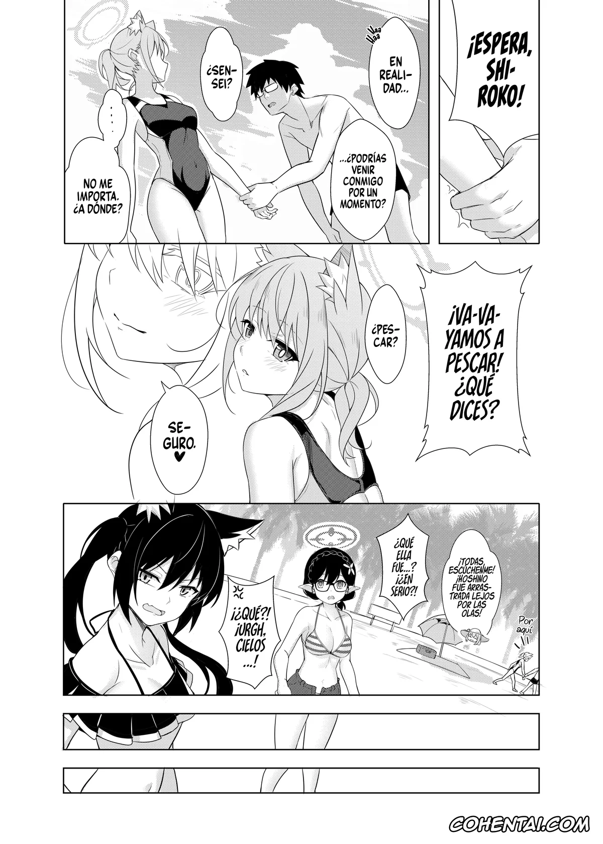 Blue Archive hentai, Sensei hentai, Shiroko Sunaookami hentai, Daily Shiroko Summer Notes (Blue Archive), pagina 9