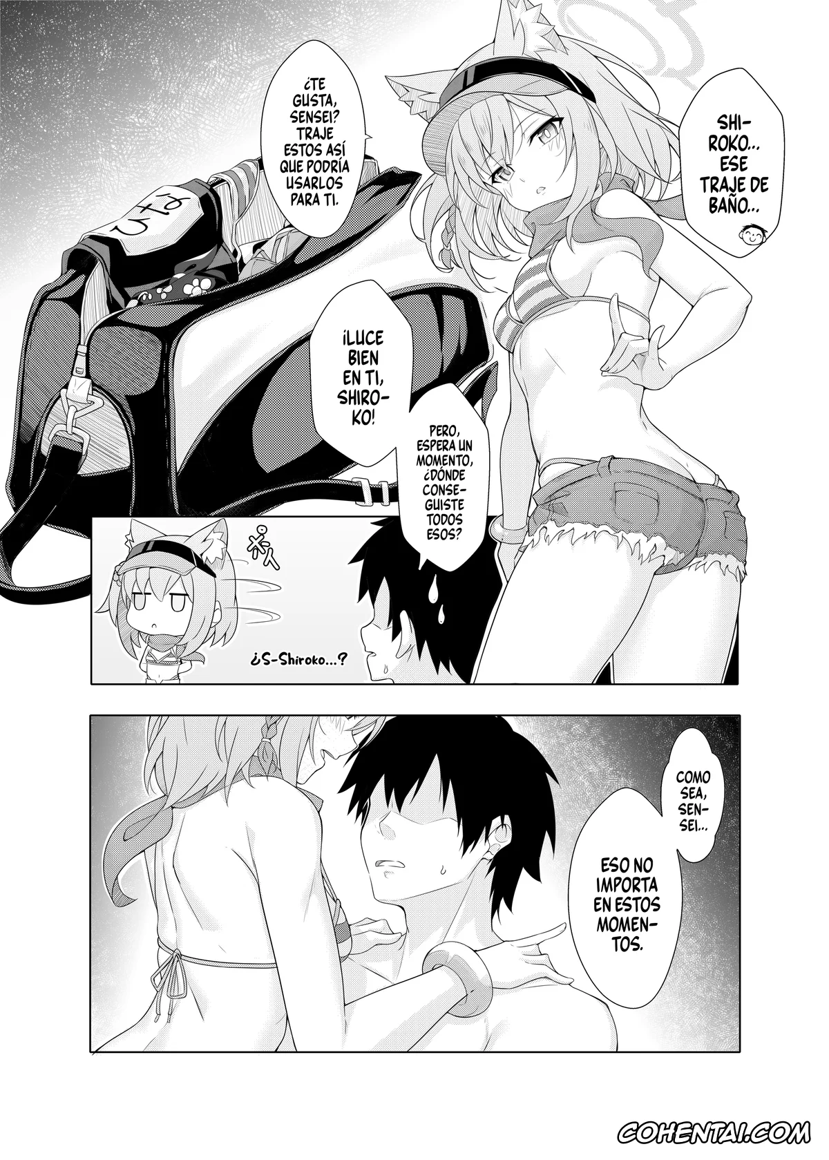 Blue Archive xxx, Sensei xxx, Shiroko Sunaookami xxx, Daily Shiroko Summer Notes (Blue Archive), pagina 22