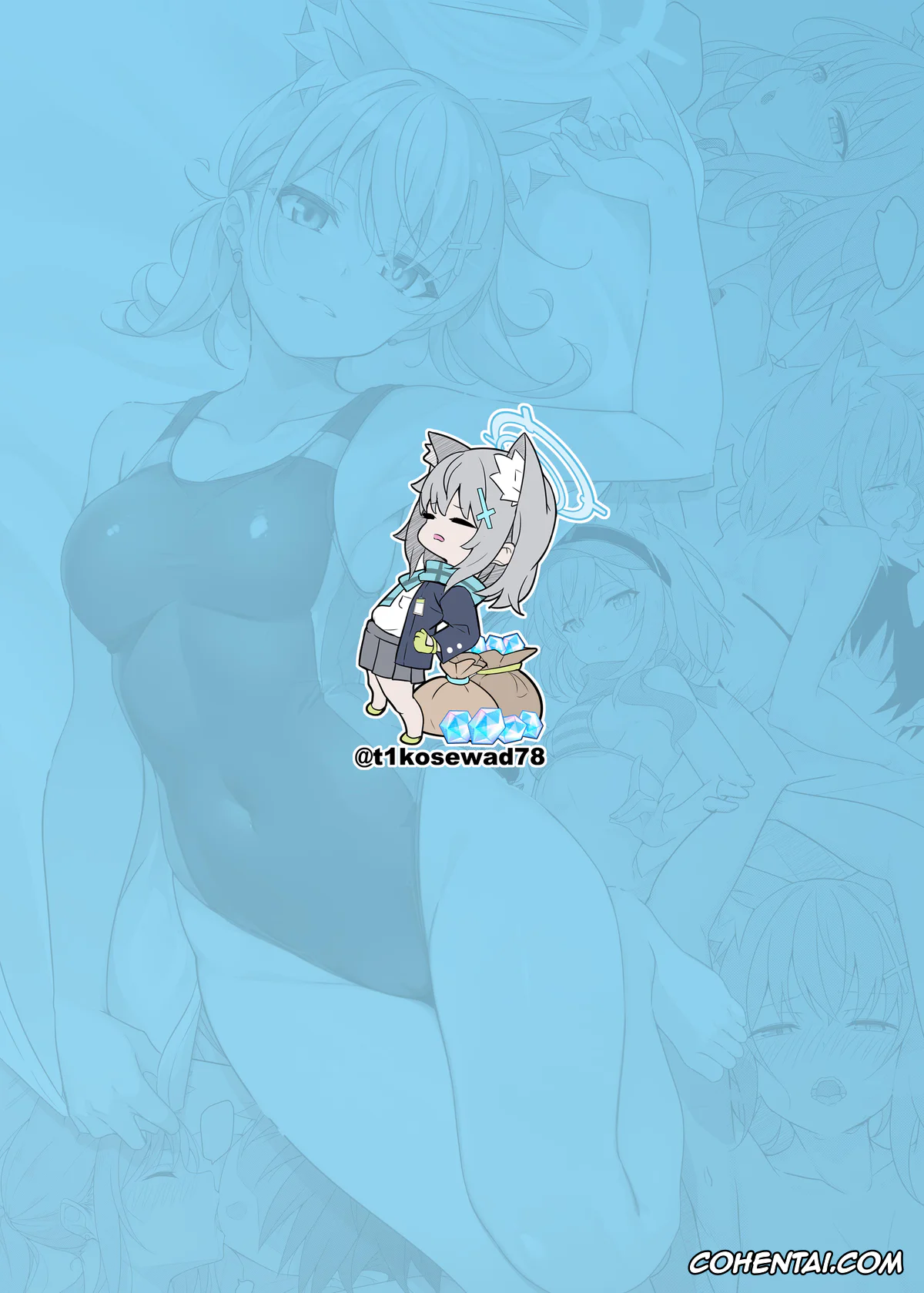 Blue Archive hentai, Sensei hentai, Shiroko Sunaookami hentai, Daily Shiroko Summer Notes (Blue Archive), pagina 36