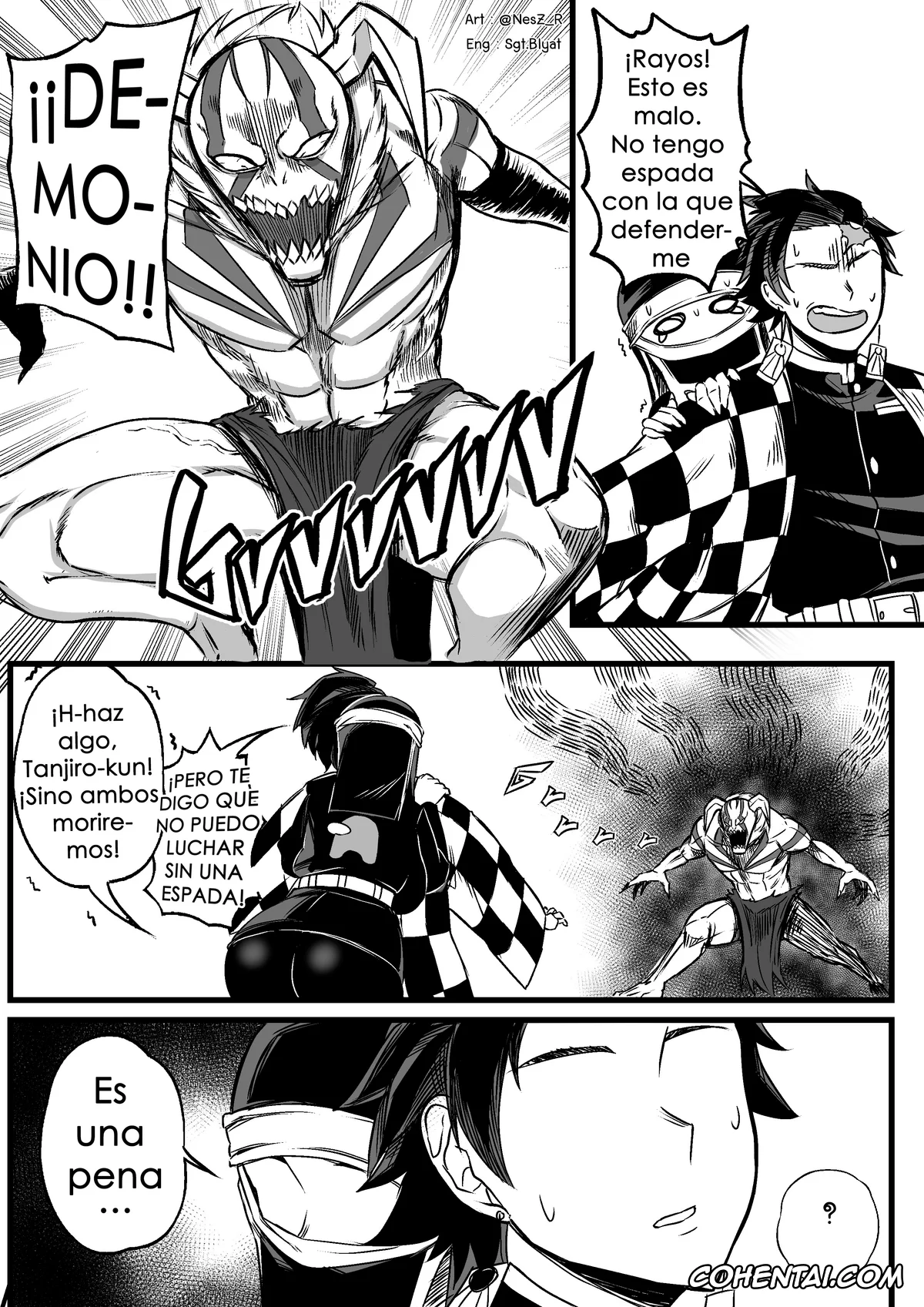 Kimetsu No Yaiba | Demon Slayer porno, Tanjirou Kamado porno, Kakushi ch.1-2 (Kimetsu no Yaiba), pagina 8
