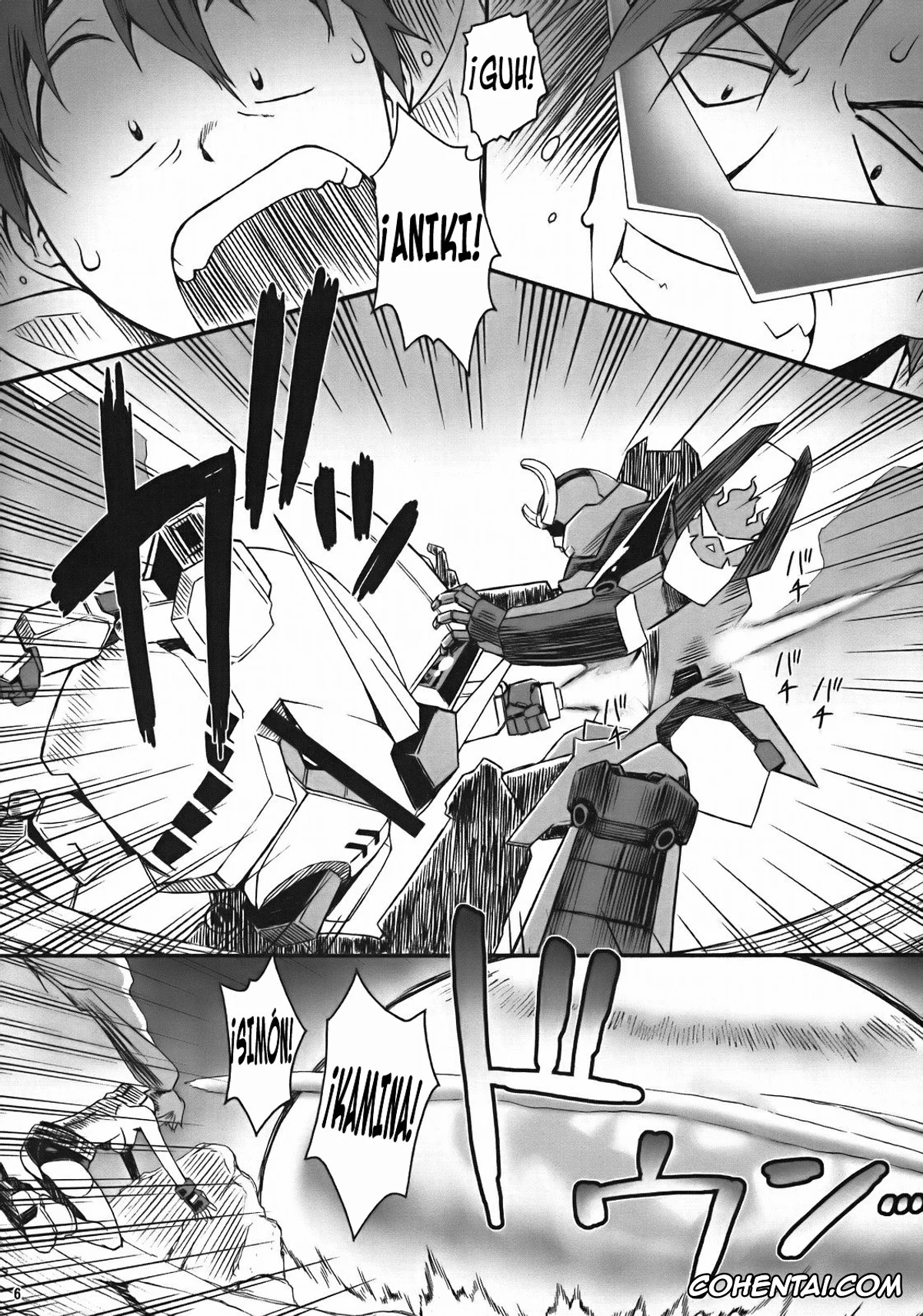 Tengen Toppa Gurren Lagann porno, Yoko Ritona | Yoko Littner porno, PURU DORI (Tengen Toppa Gurren Lagann), pagina 5