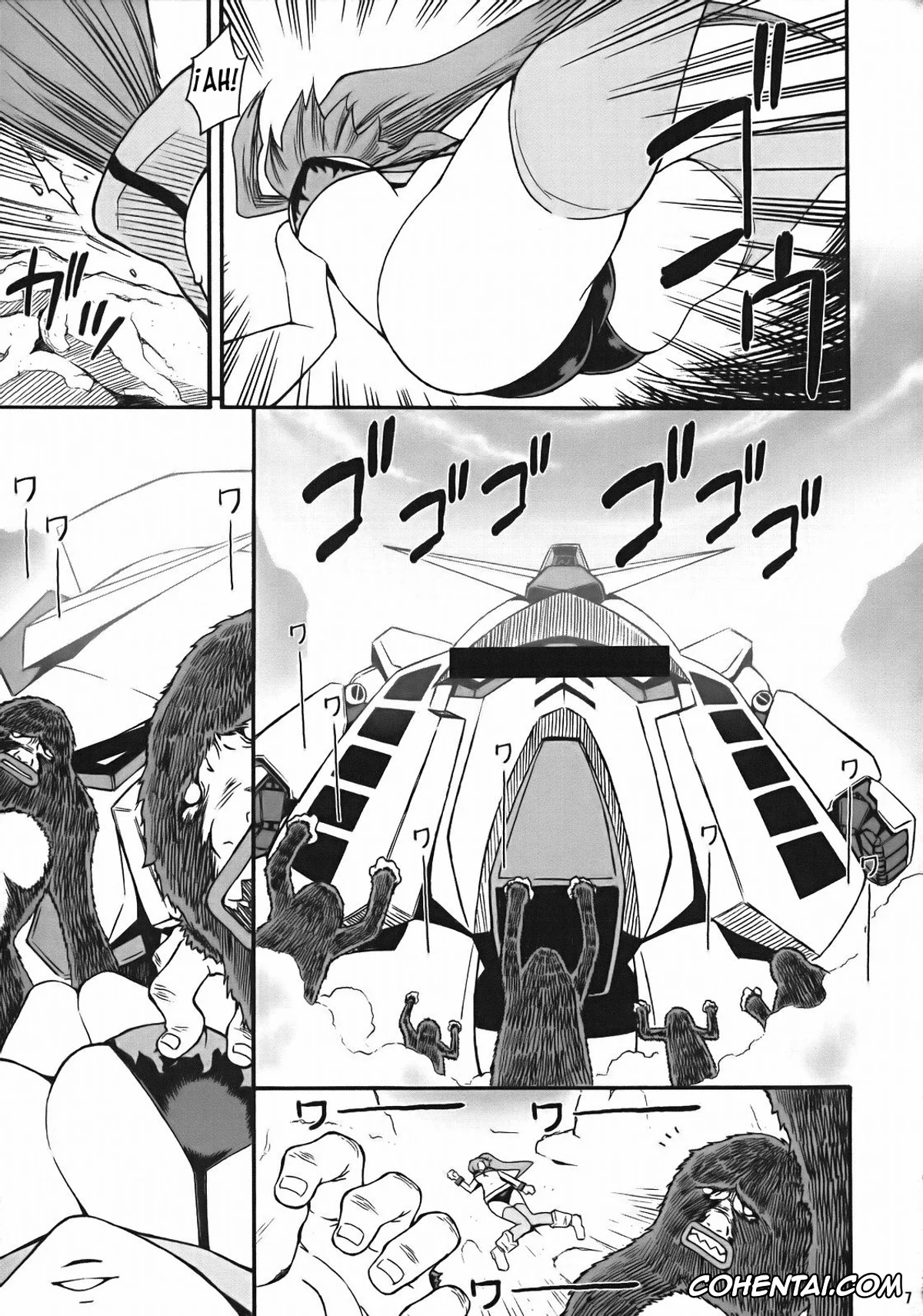 Tengen Toppa Gurren Lagann hentai, Yoko Ritona | Yoko Littner hentai, PURU DORI (Tengen Toppa Gurren Lagann), pagina 6