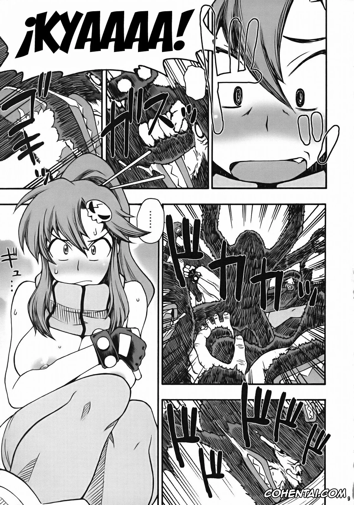 Tengen Toppa Gurren Lagann porno, Yoko Ritona | Yoko Littner porno, PURU DORI (Tengen Toppa Gurren Lagann), pagina 8
