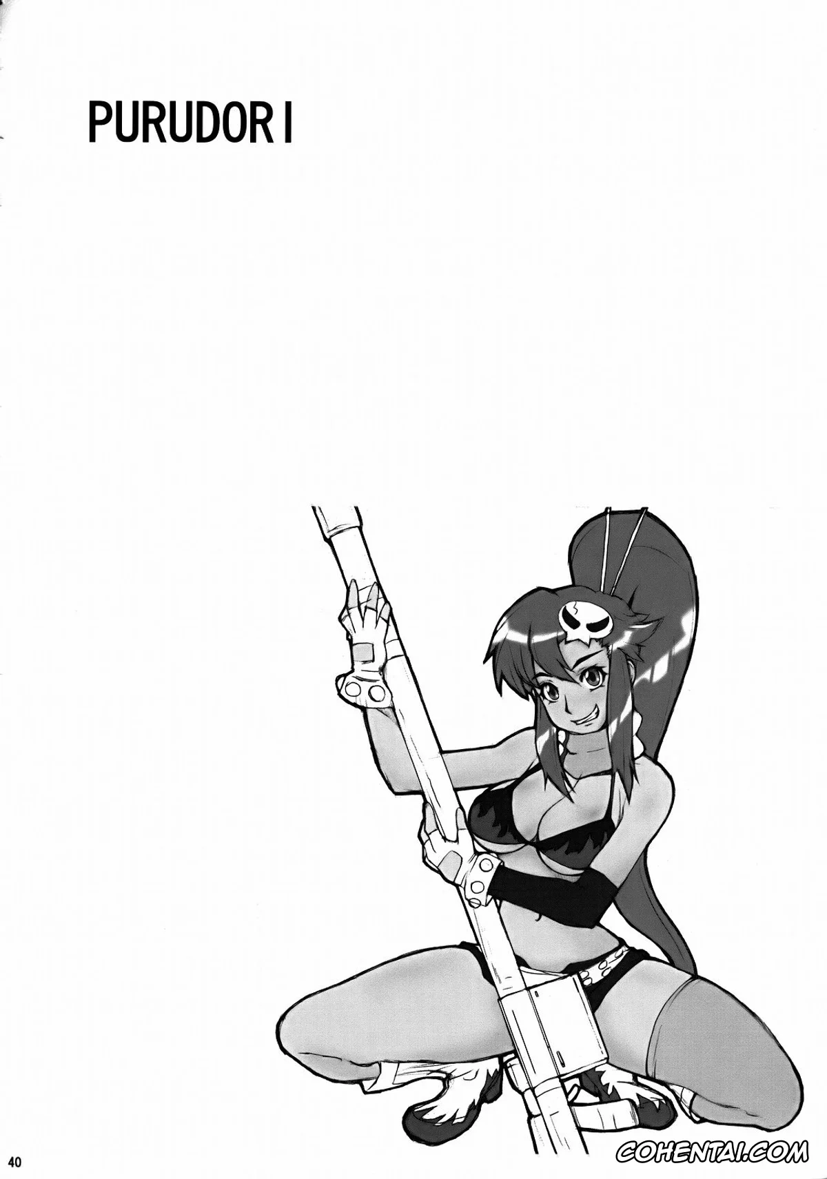 Tengen Toppa Gurren Lagann hentai, Yoko Ritona | Yoko Littner hentai, PURU DORI (Tengen Toppa Gurren Lagann), pagina 39