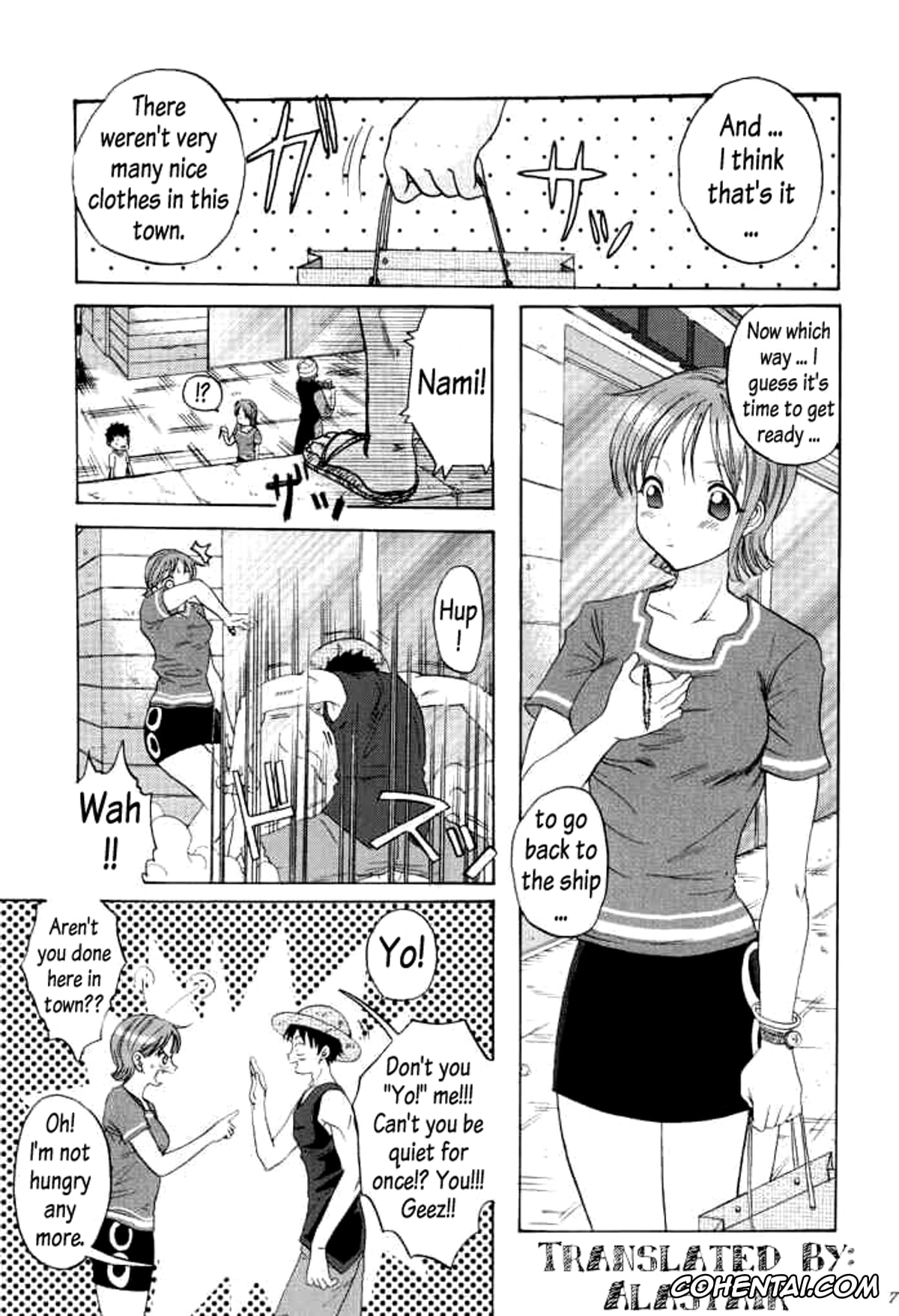 One Piece hentai, Monkey D. Luffy hentai, Nami hentai, Taiyou no Gravity (One Piece), pagina 6