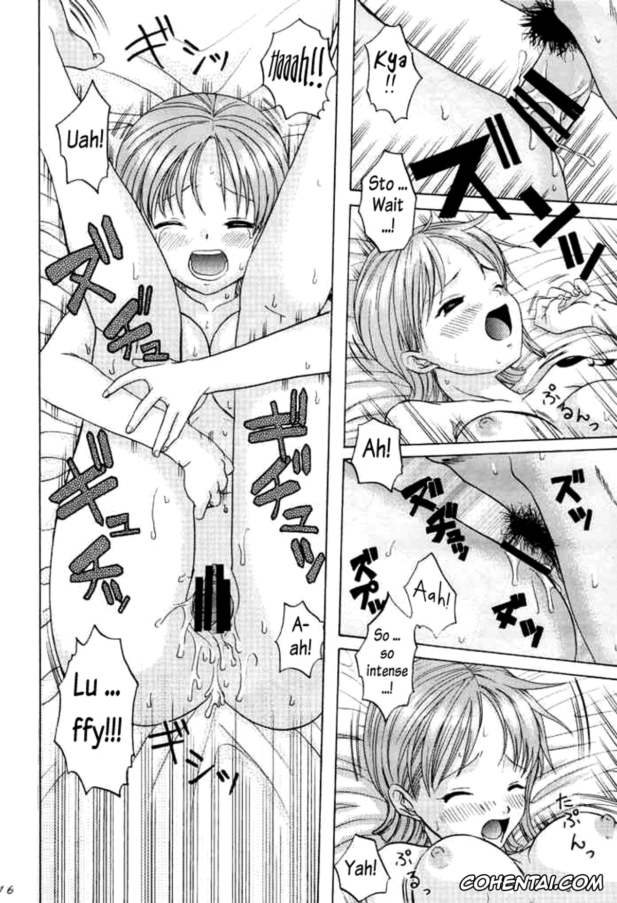 One Piece hentai, Monkey D. Luffy hentai, Nami hentai, Taiyou no Gravity (One Piece), pagina 15