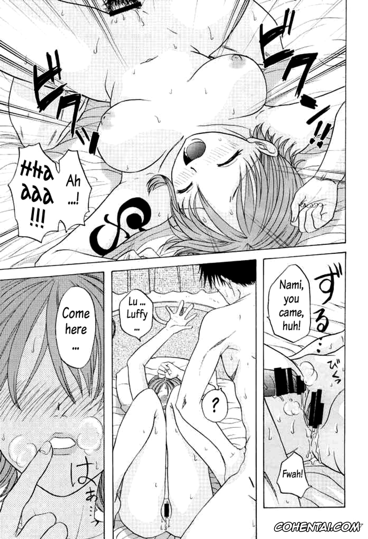 One Piece xxx, Monkey D. Luffy xxx, Nami xxx, Taiyou no Gravity (One Piece), pagina 16