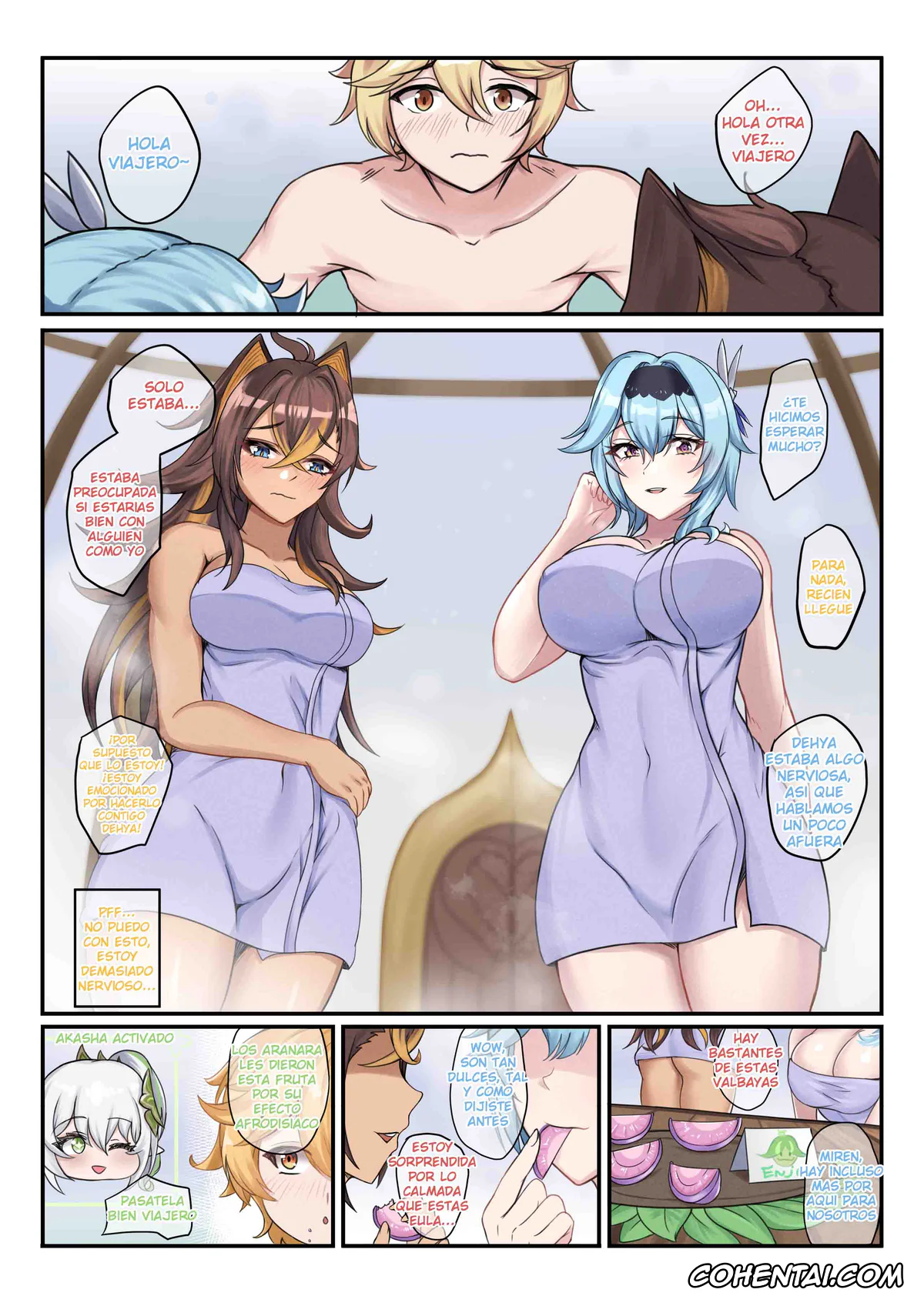 Genshin Impact hentai, Aether hentai, Dehya hentai, Eula Lawrence hentai, Hot and Cold Sunyata (Genshin Impact), pagina 3