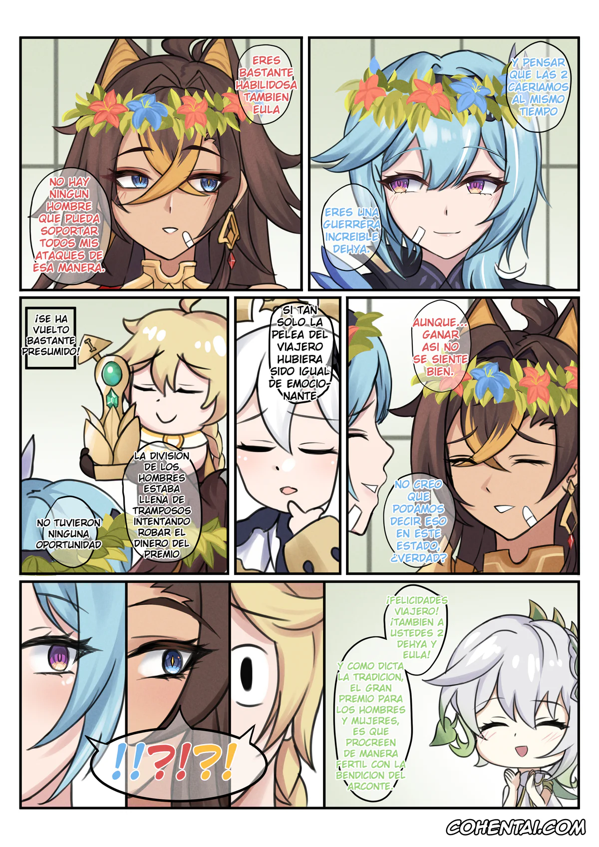 Genshin Impact hentai, Aether hentai, Dehya hentai, Eula Lawrence hentai, Hot and Cold Sunyata (Genshin Impact), pagina 6