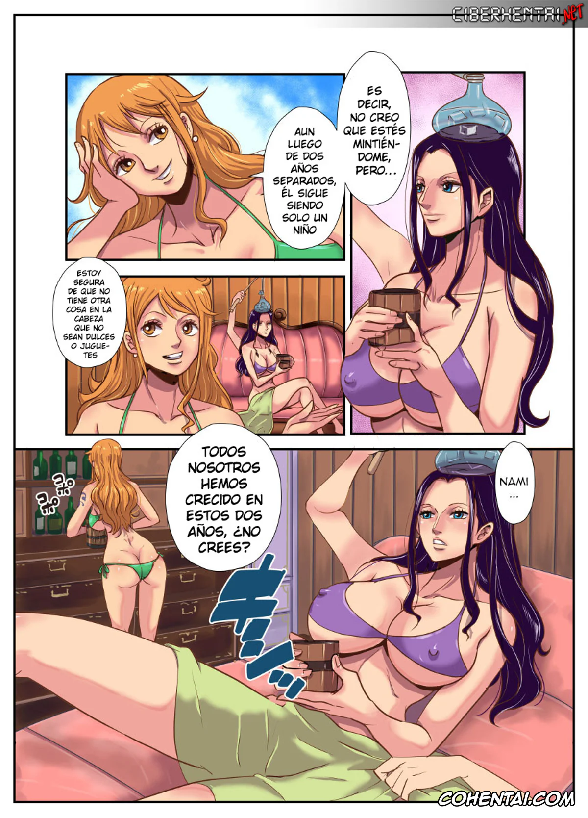 One Piece porno, Nami porno, Nico Robin porno, Tony Tony Chopper porno, CHOP STICK 2 (One Piece), pagina 5