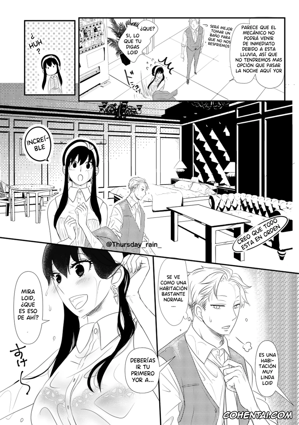 Spy x Family xxx, Loid Forger xxx, Yor Forger xxx, Koto no Okori wa (Spy x Family), pagina 7