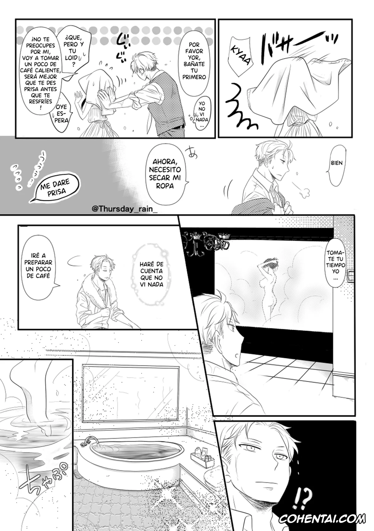 Spy x Family porno, Loid Forger porno, Yor Forger porno, Koto no Okori wa (Spy x Family), pagina 8