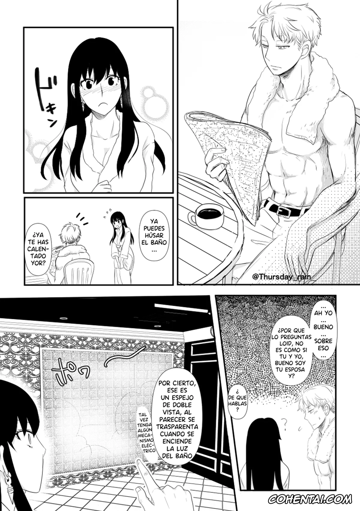 Spy x Family xxx, Loid Forger xxx, Yor Forger xxx, Koto no Okori wa (Spy x Family), pagina 10