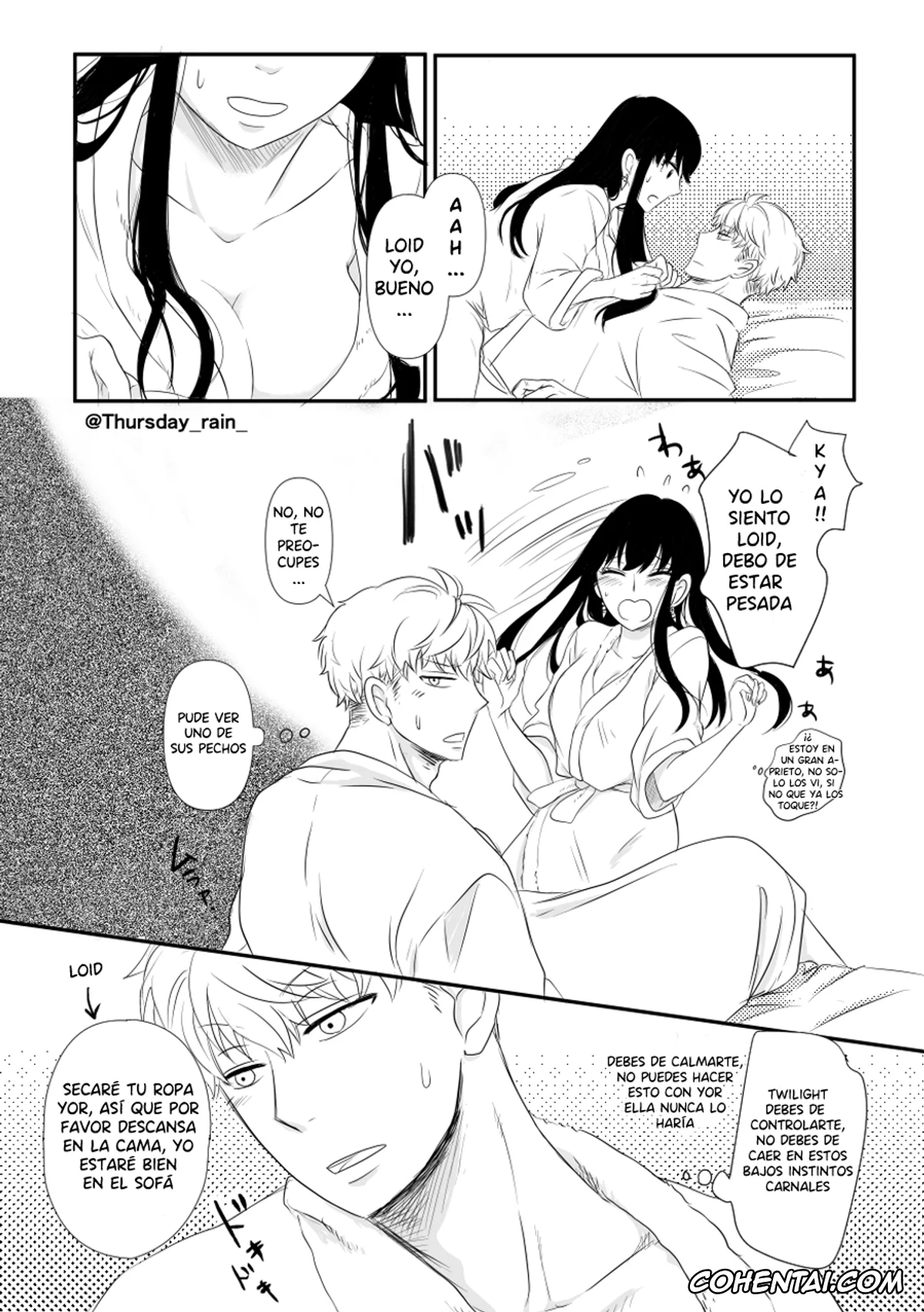Spy x Family porno, Loid Forger porno, Yor Forger porno, Koto no Okori wa (Spy x Family), pagina 14