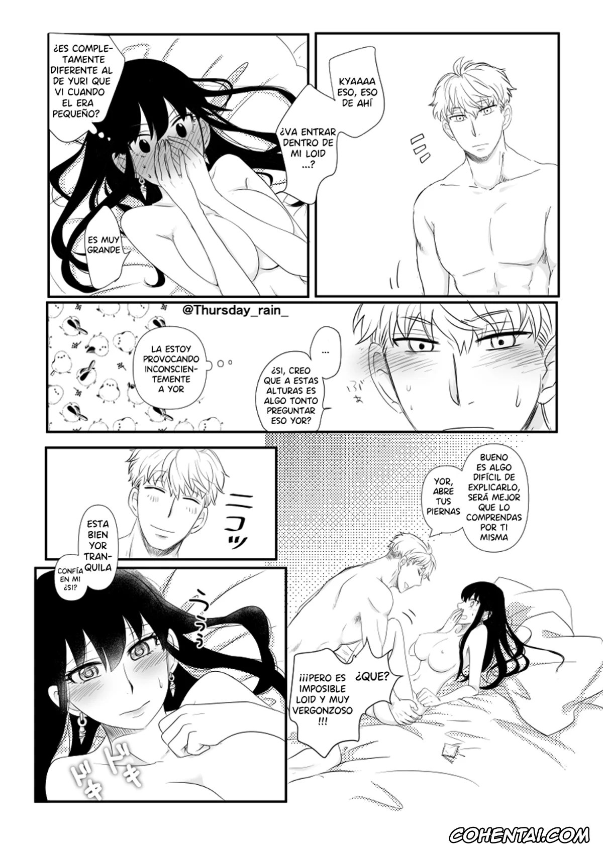 Spy x Family xxx, Loid Forger xxx, Yor Forger xxx, Koto no Okori wa (Spy x Family), pagina 25