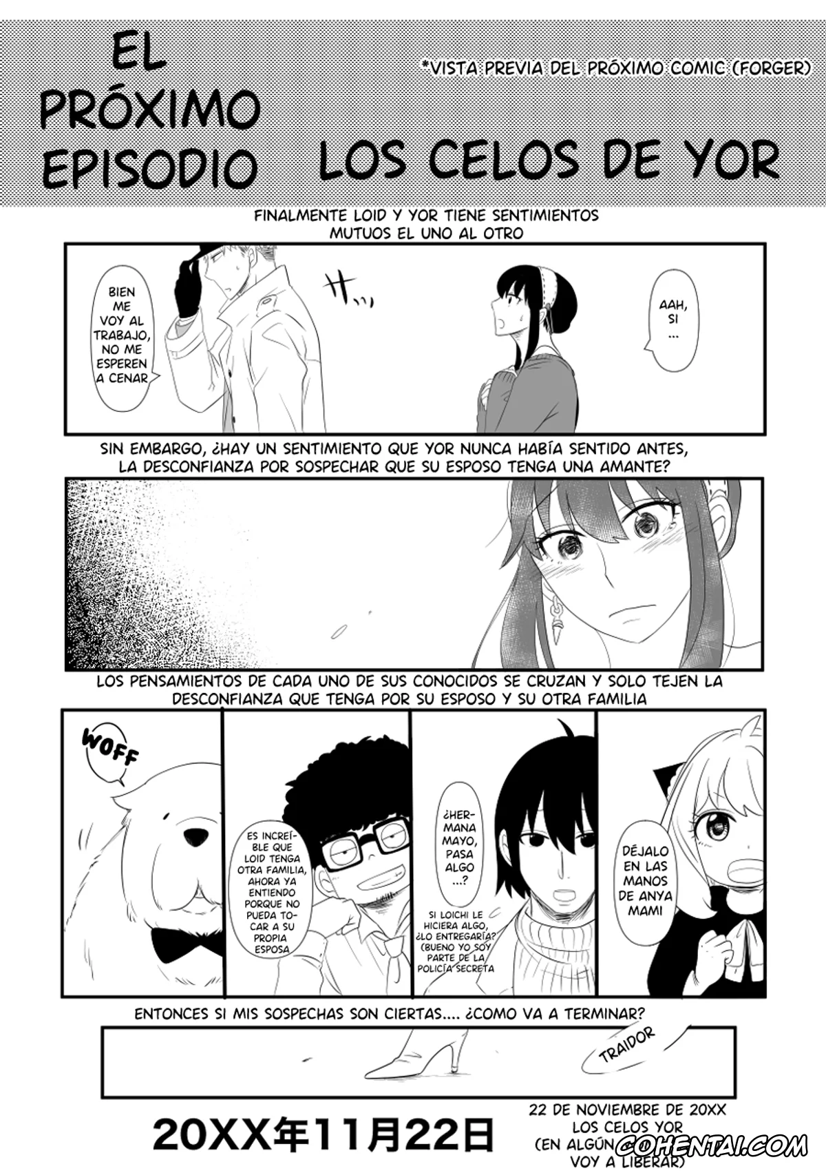 Spy x Family xxx, Loid Forger xxx, Yor Forger xxx, Koto no Okori wa (Spy x Family), pagina 40