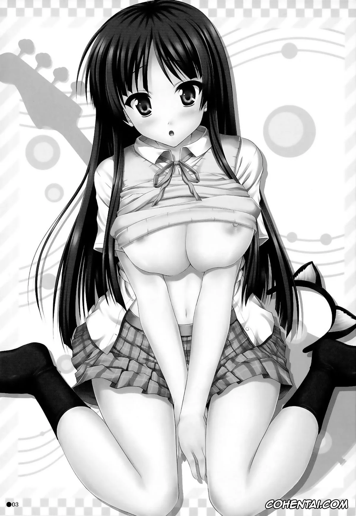 K-ON! porno, Mio Akiyama porno, MIO-NYAN! (K-ON!), pagina 2