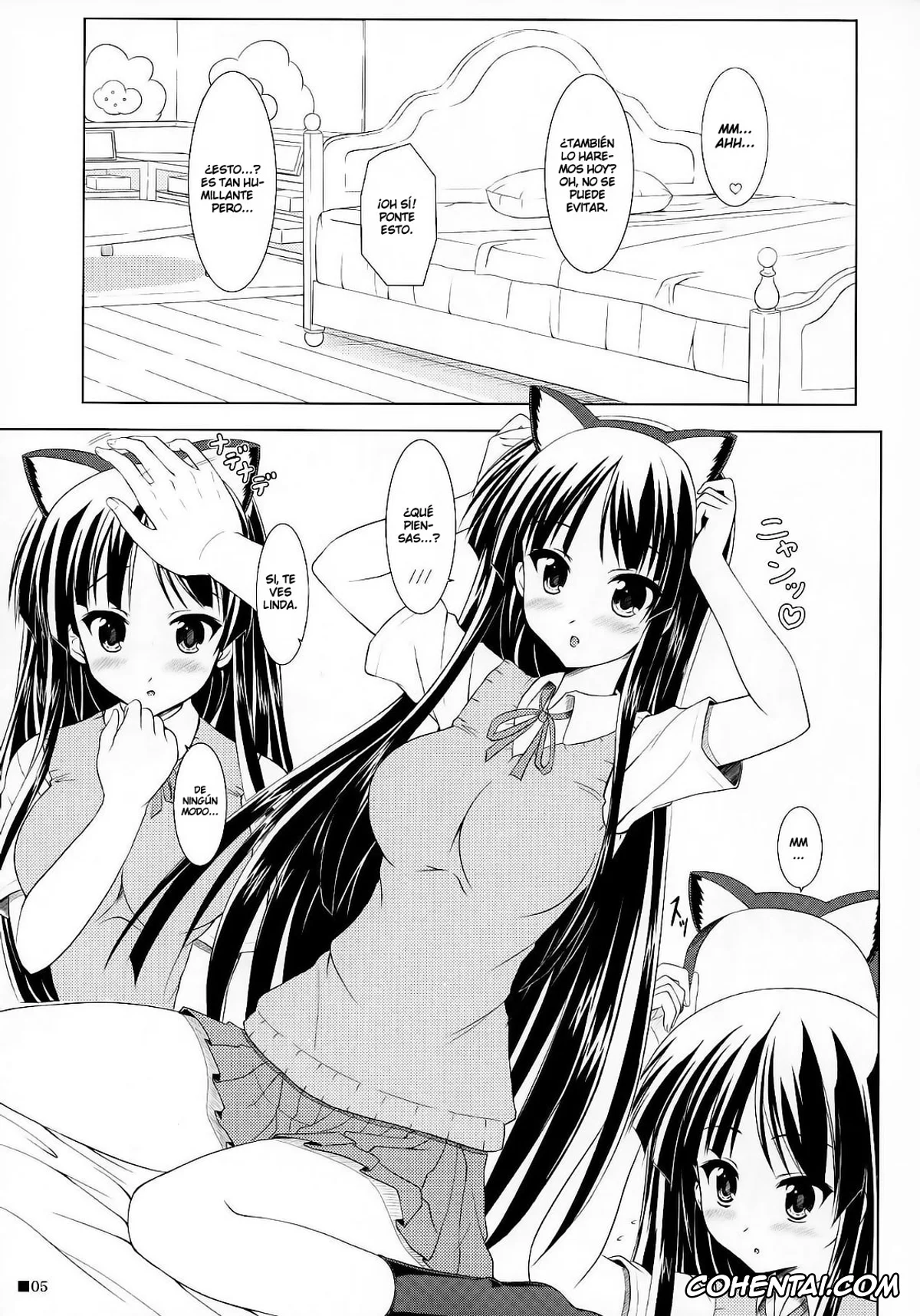K-ON! xxx, Mio Akiyama xxx, MIO-NYAN! (K-ON!), pagina 4