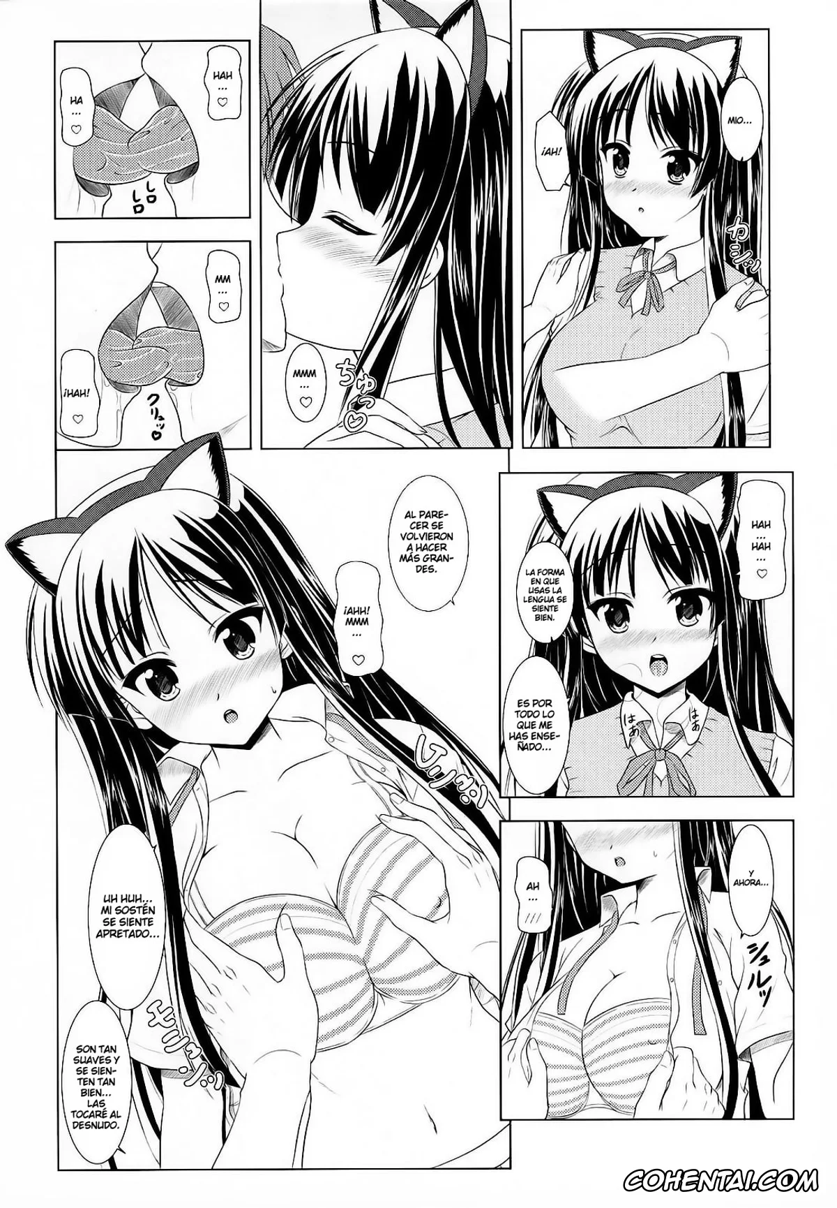 K-ON! porno, Mio Akiyama porno, MIO-NYAN! (K-ON!), pagina 5