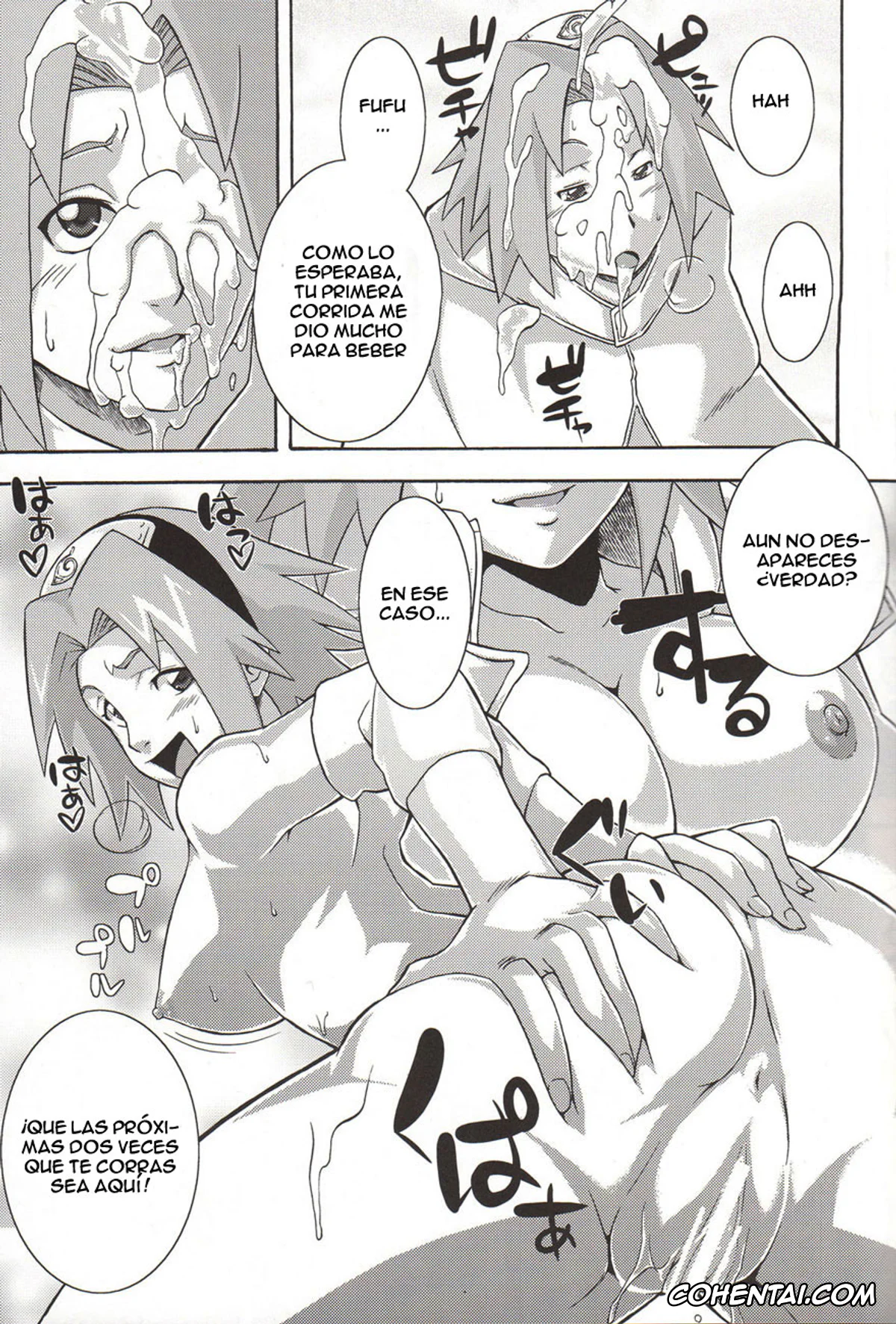 NARUTO xxx, Hinata Hyuga xxx, Naruto Uzumaki xxx, Sakura Haruno xxx, Yokubari Saboten (Naruto), pagina 10